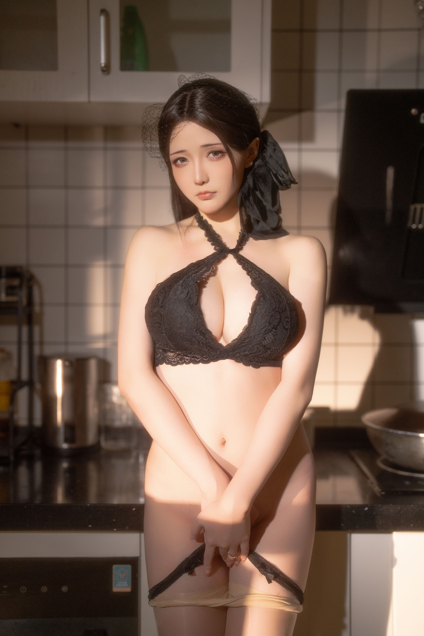 Coser小姐姐 星之迟迟 - 同事的未亡人太太  第65张