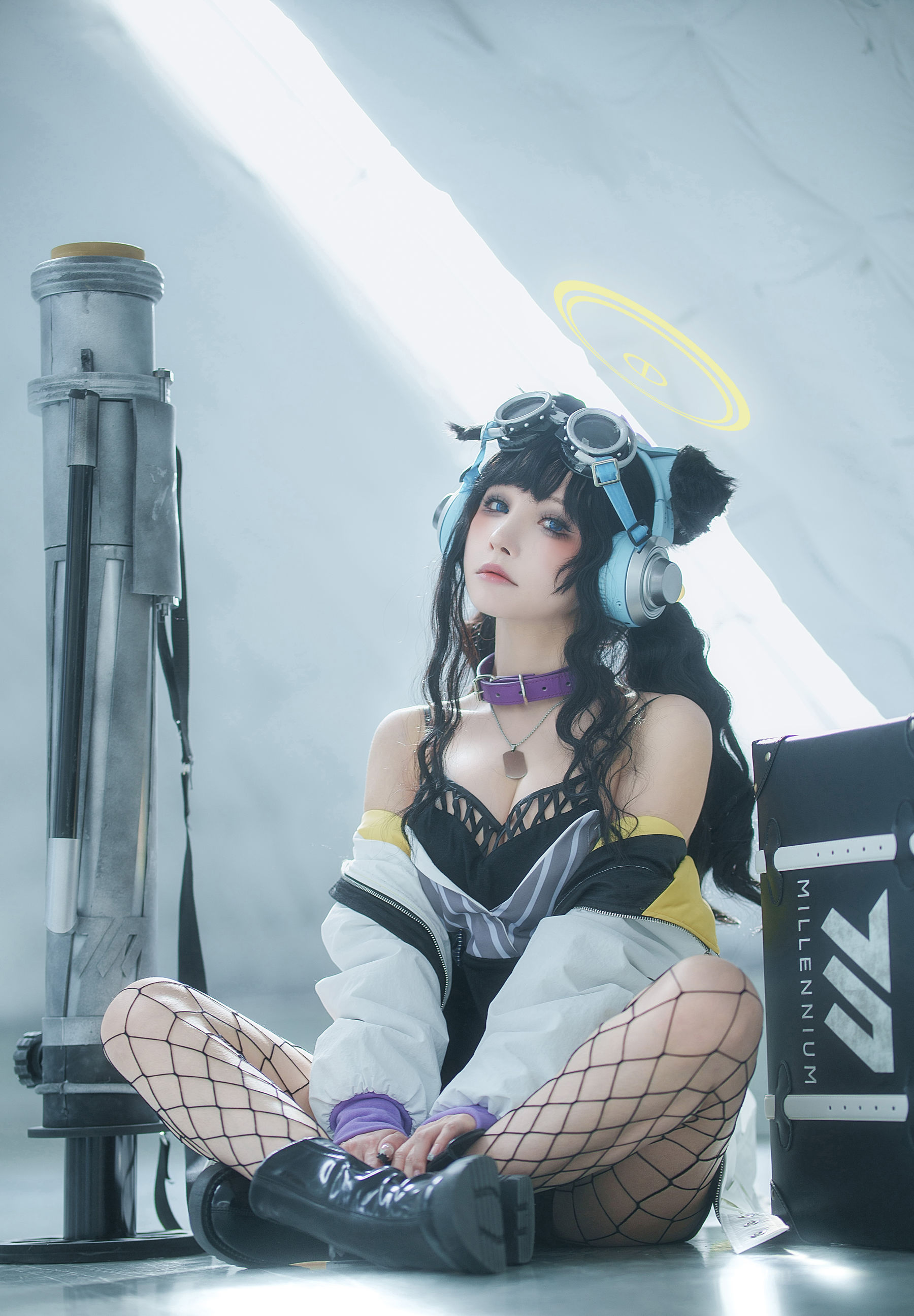 Cosplay美女 一千只猫薄禾 - 蔚蓝档案 阿洛娜  第5张