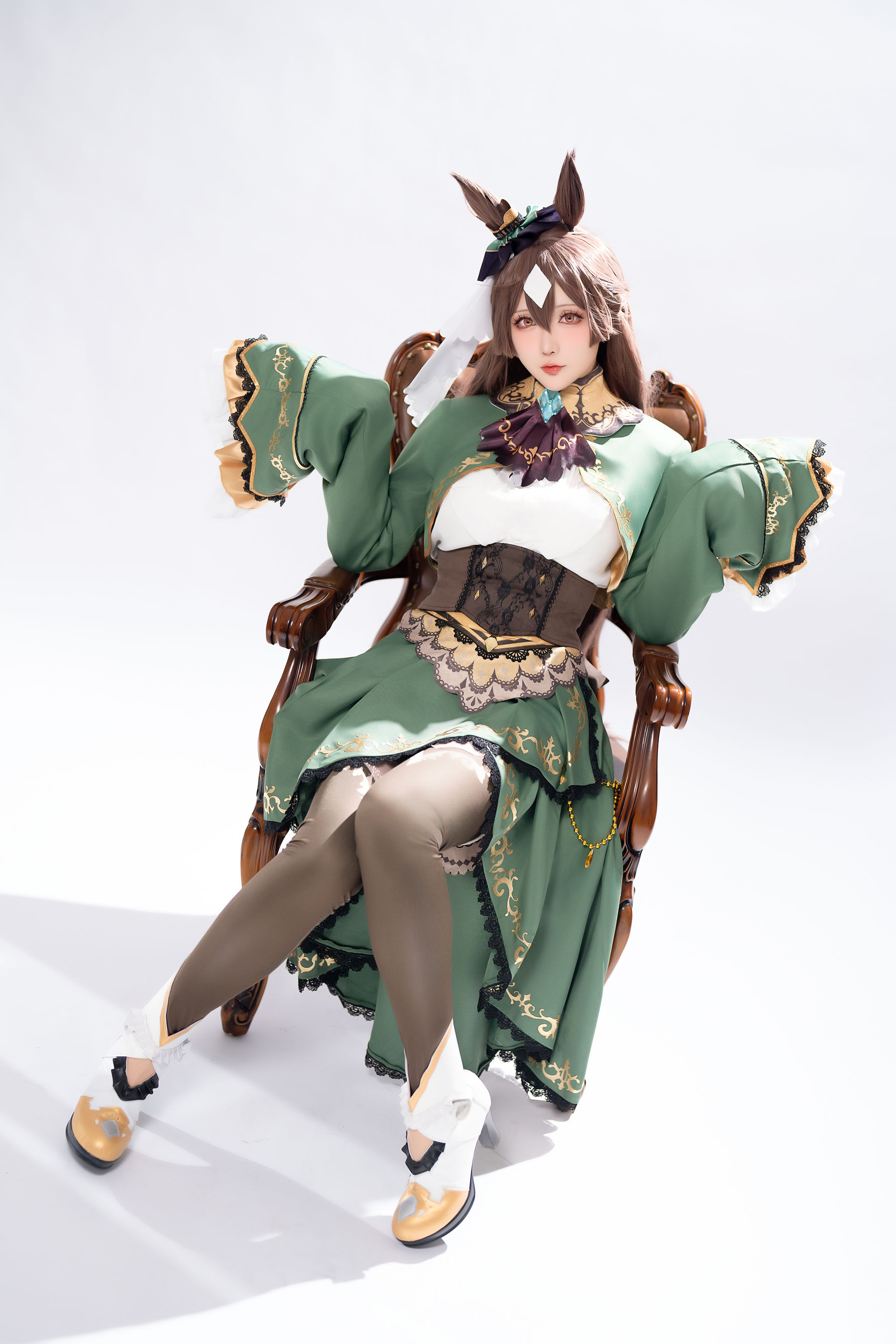 Coser小姐姐 星之迟迟 - 赛马娘 里见光钻 梦想的回应  第24张