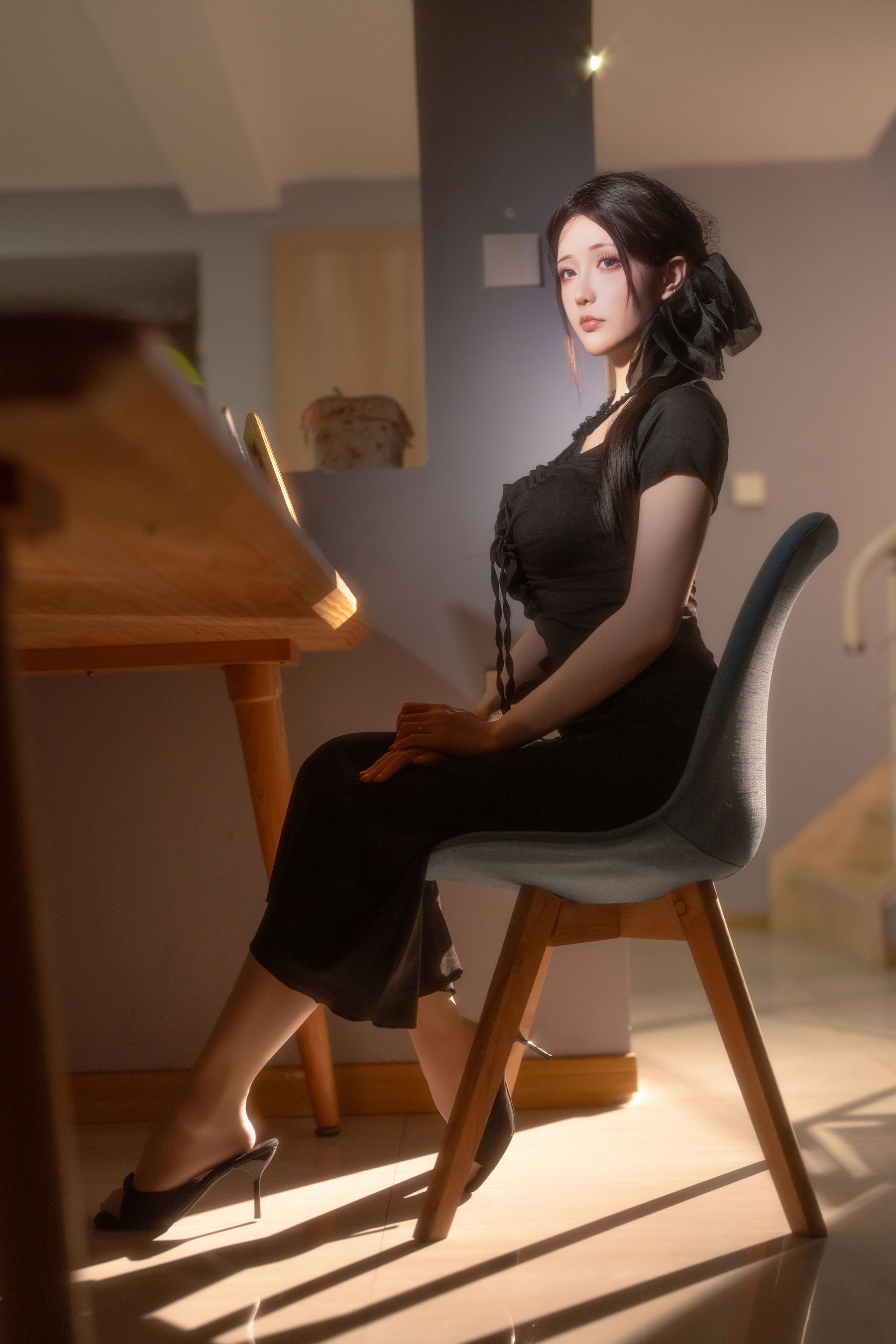 Coser小姐姐 星之迟迟 - 同事的未亡人太太  第3张