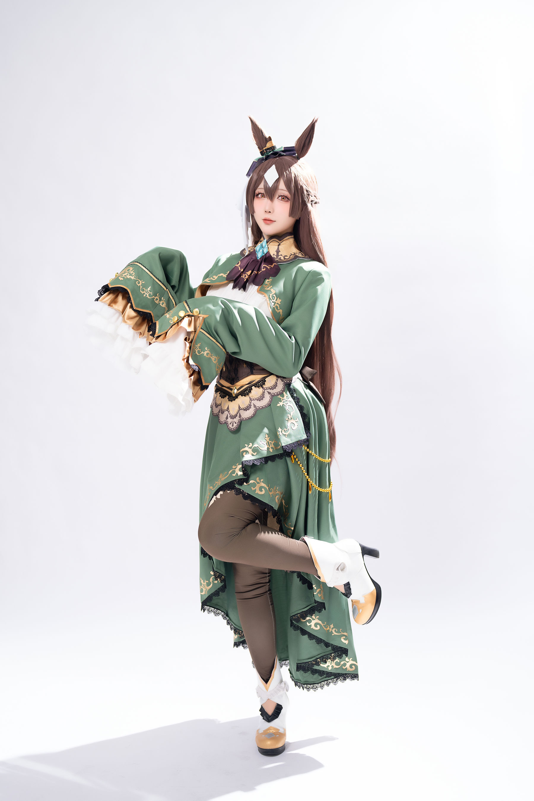 Coser小姐姐 星之迟迟 - 赛马娘 里见光钻 梦想的回应  第37张