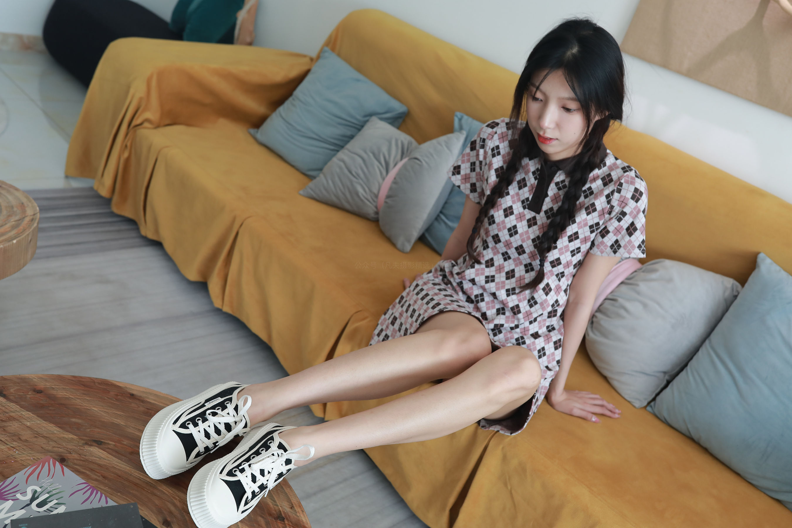 凡夫摄影 - 夏妹 板鞋白棉袜  第15张