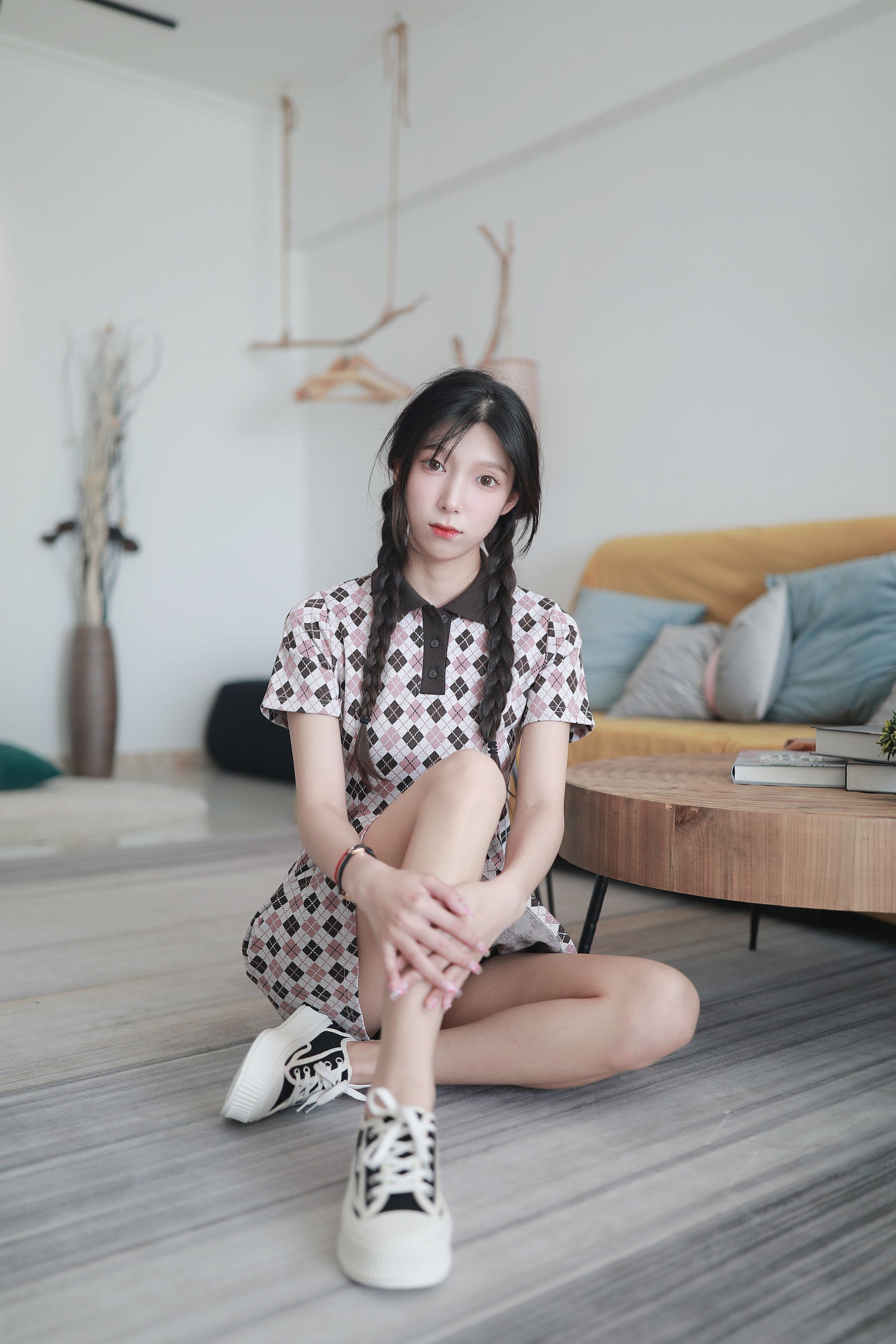 凡夫摄影 - 夏妹 板鞋白棉袜  第9张