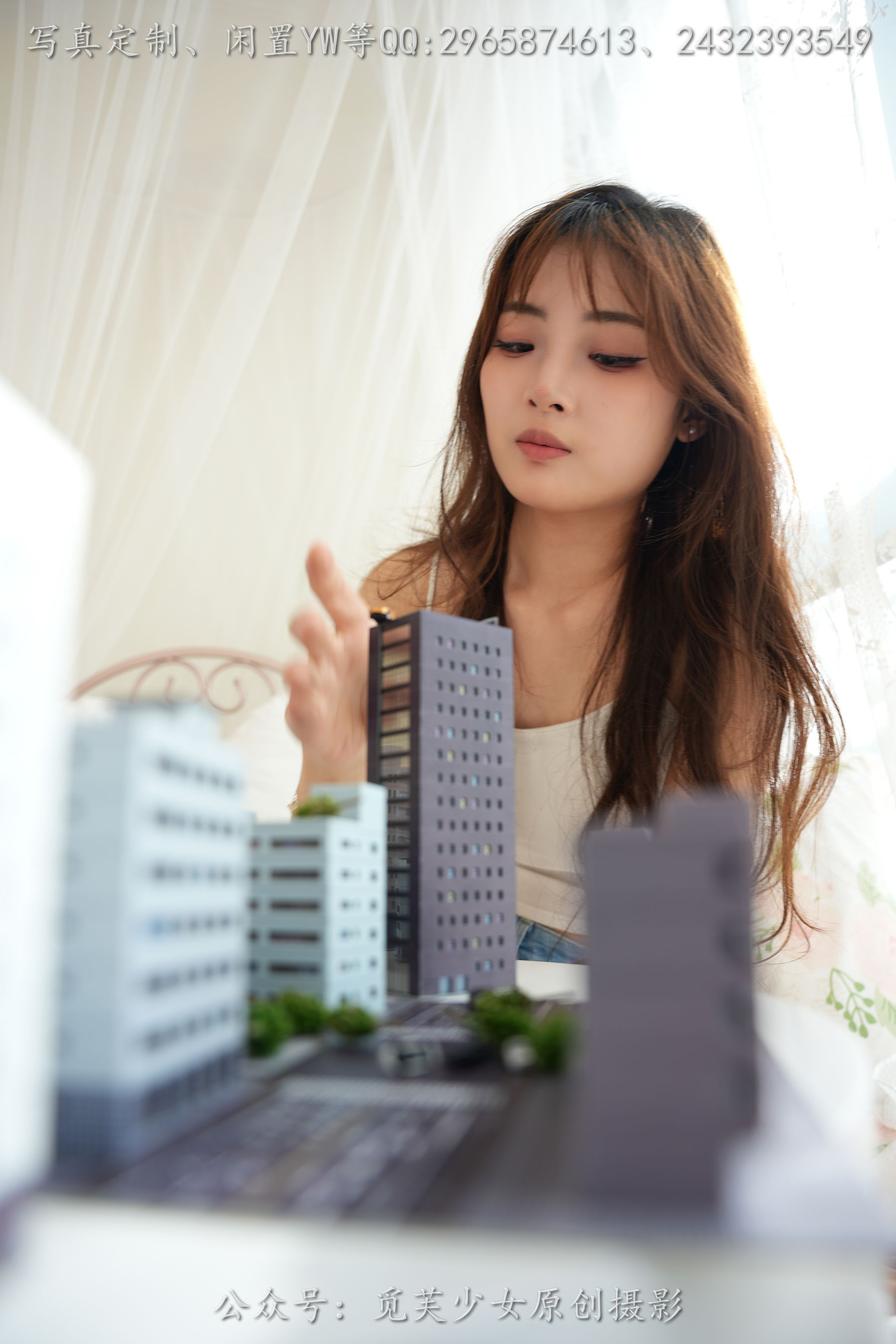 [觅芙少女] NO.263 晓晓 -梦境误入小人国，化身巨人少女  第43张