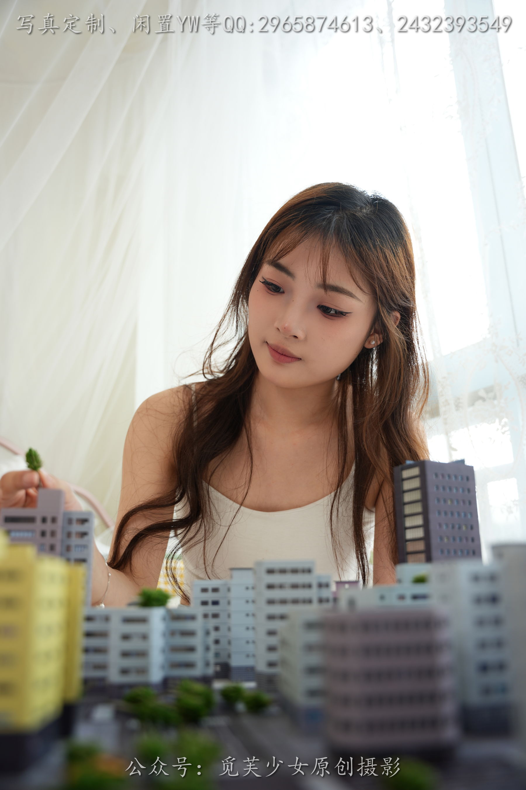[觅芙少女] NO.263 晓晓 -梦境误入小人国，化身巨人少女  第2张
