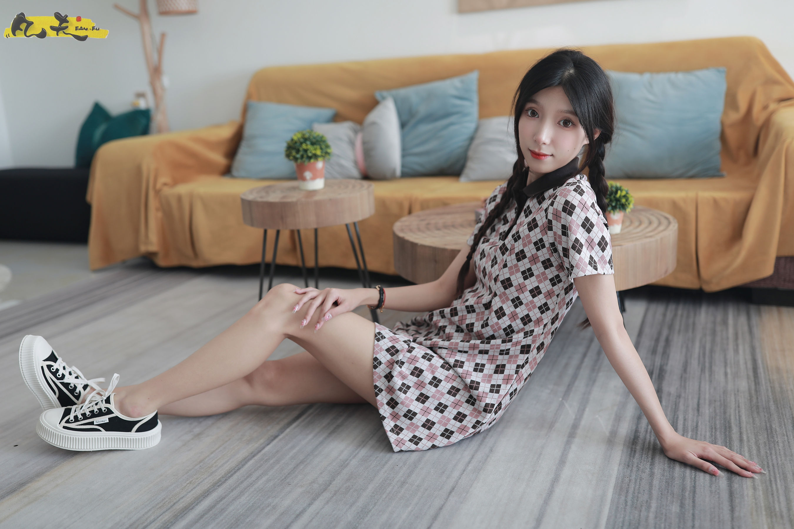 凡夫摄影 - 夏妹 板鞋白棉袜  第10张