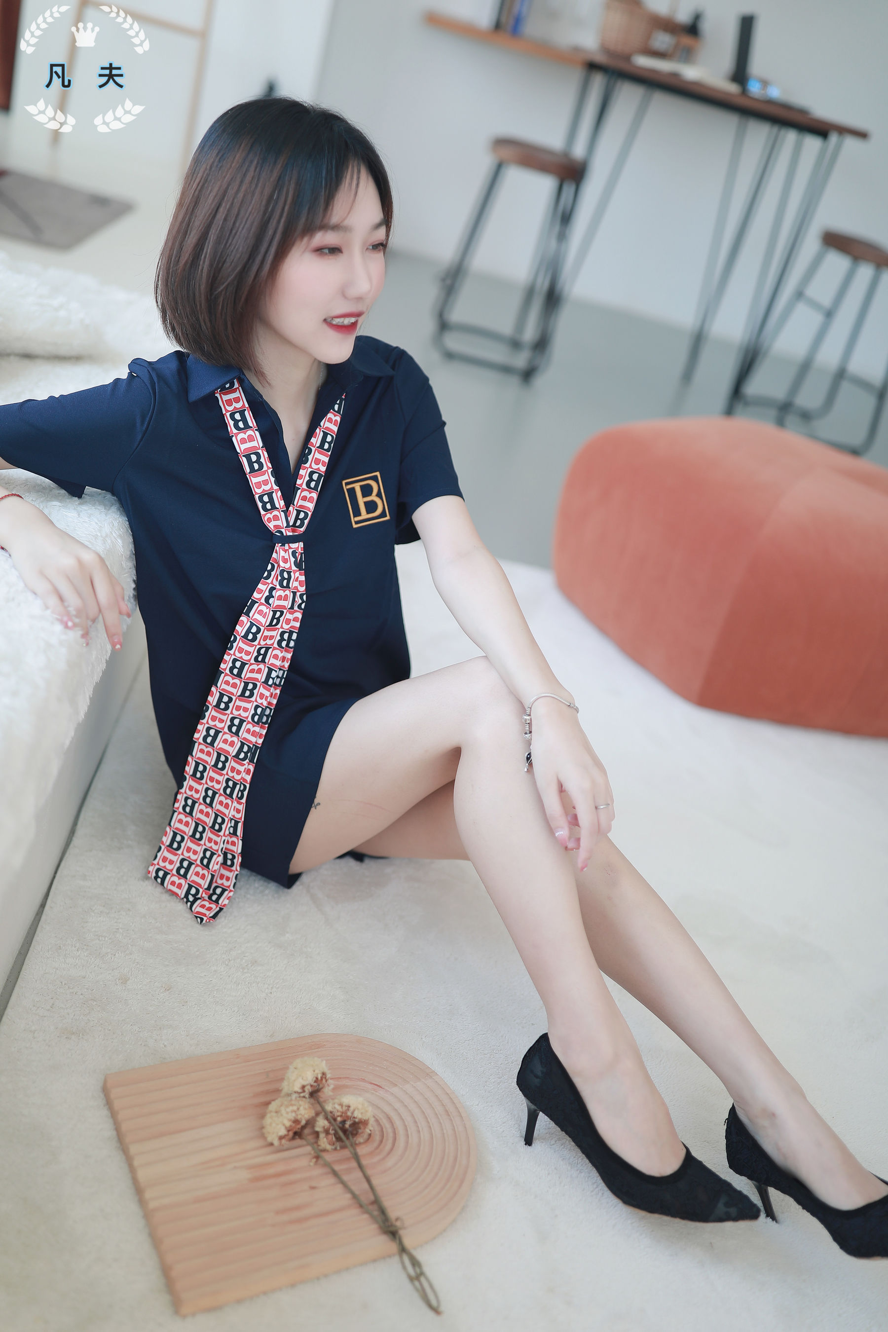 凡夫摄影 - 子轩 连衣裙高跟美足  第32张