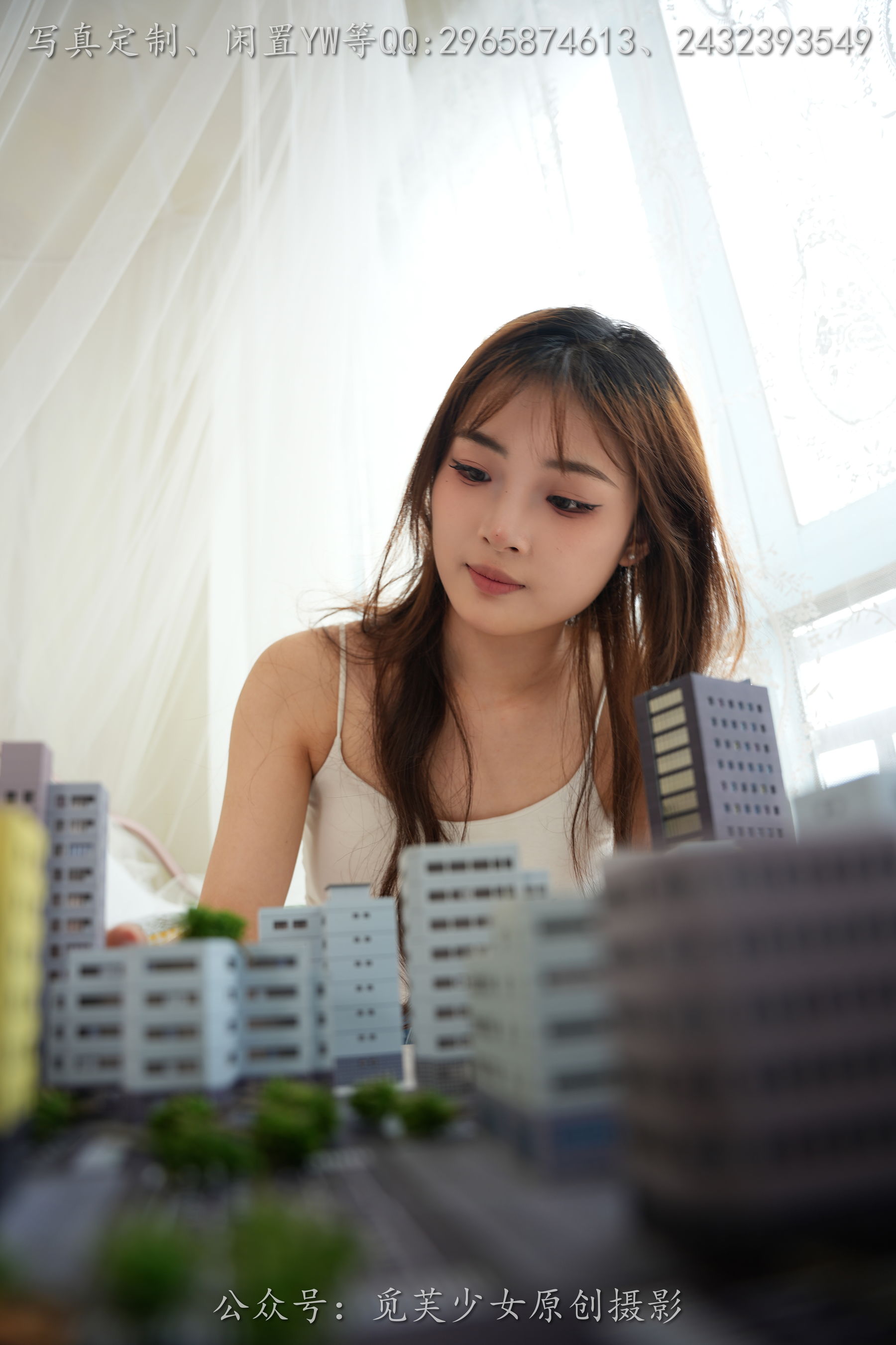 [觅芙少女] NO.263 晓晓 -梦境误入小人国，化身巨人少女  第3张
