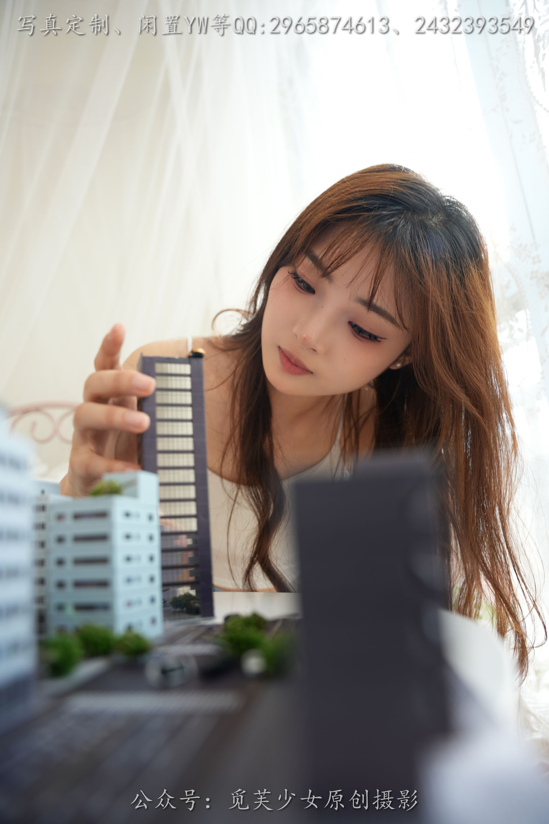 [觅芙少女] NO.263 晓晓 -梦境误入小人国，化身巨人少女  第45张