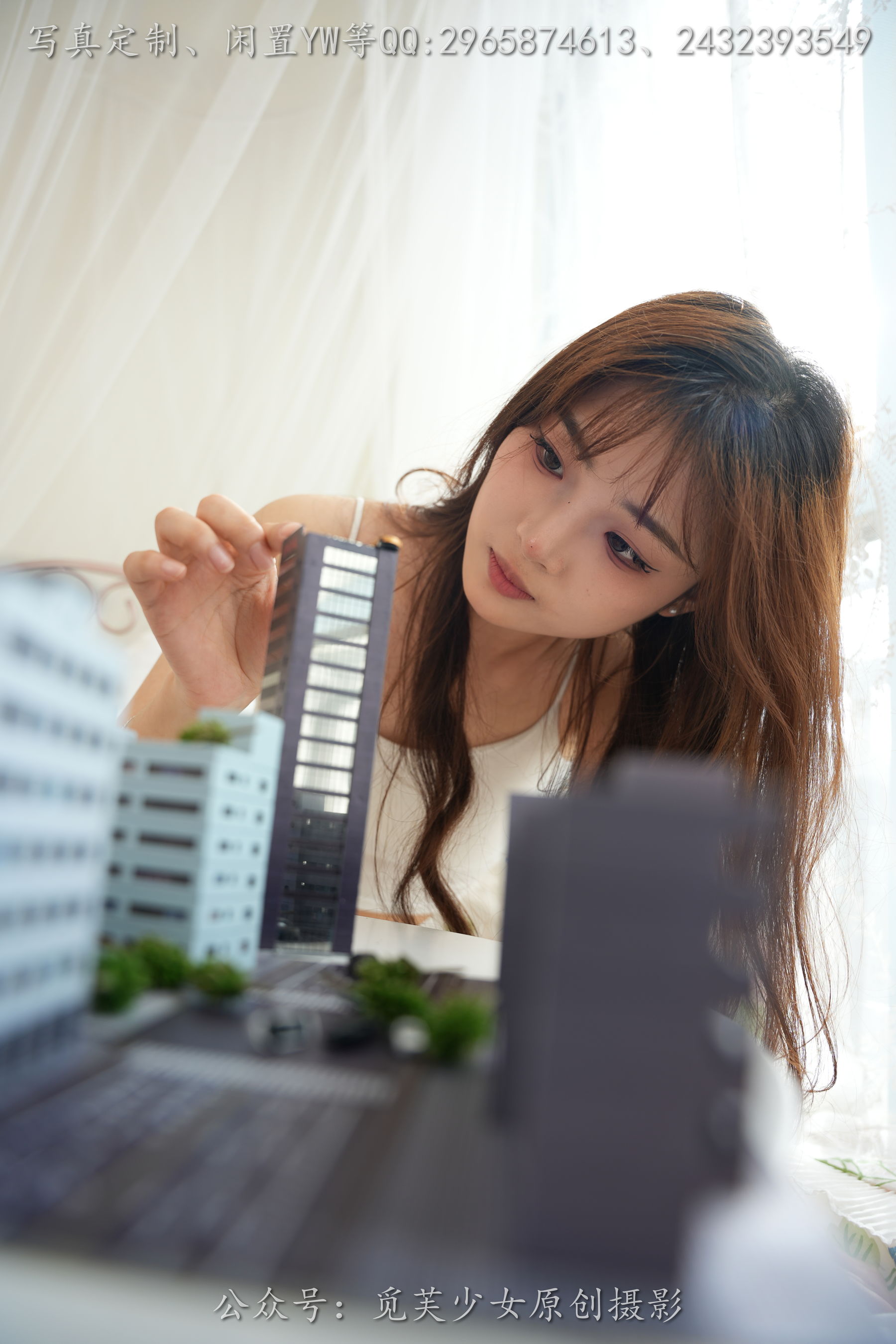 [觅芙少女] NO.263 晓晓 -梦境误入小人国，化身巨人少女  第46张