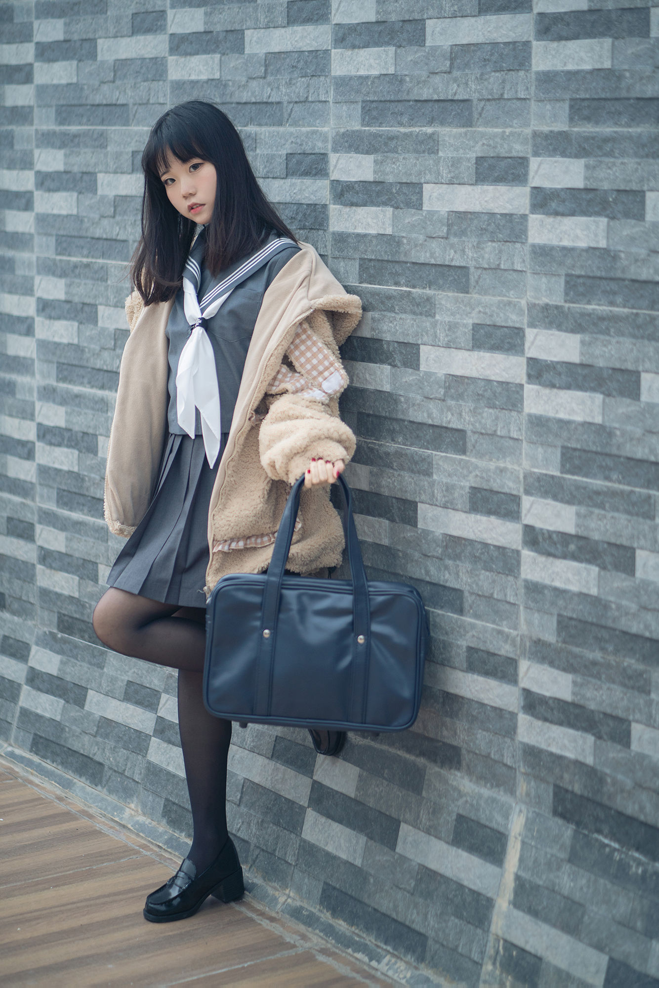 一只小栗奈 - 熊熊JK女友  第49张