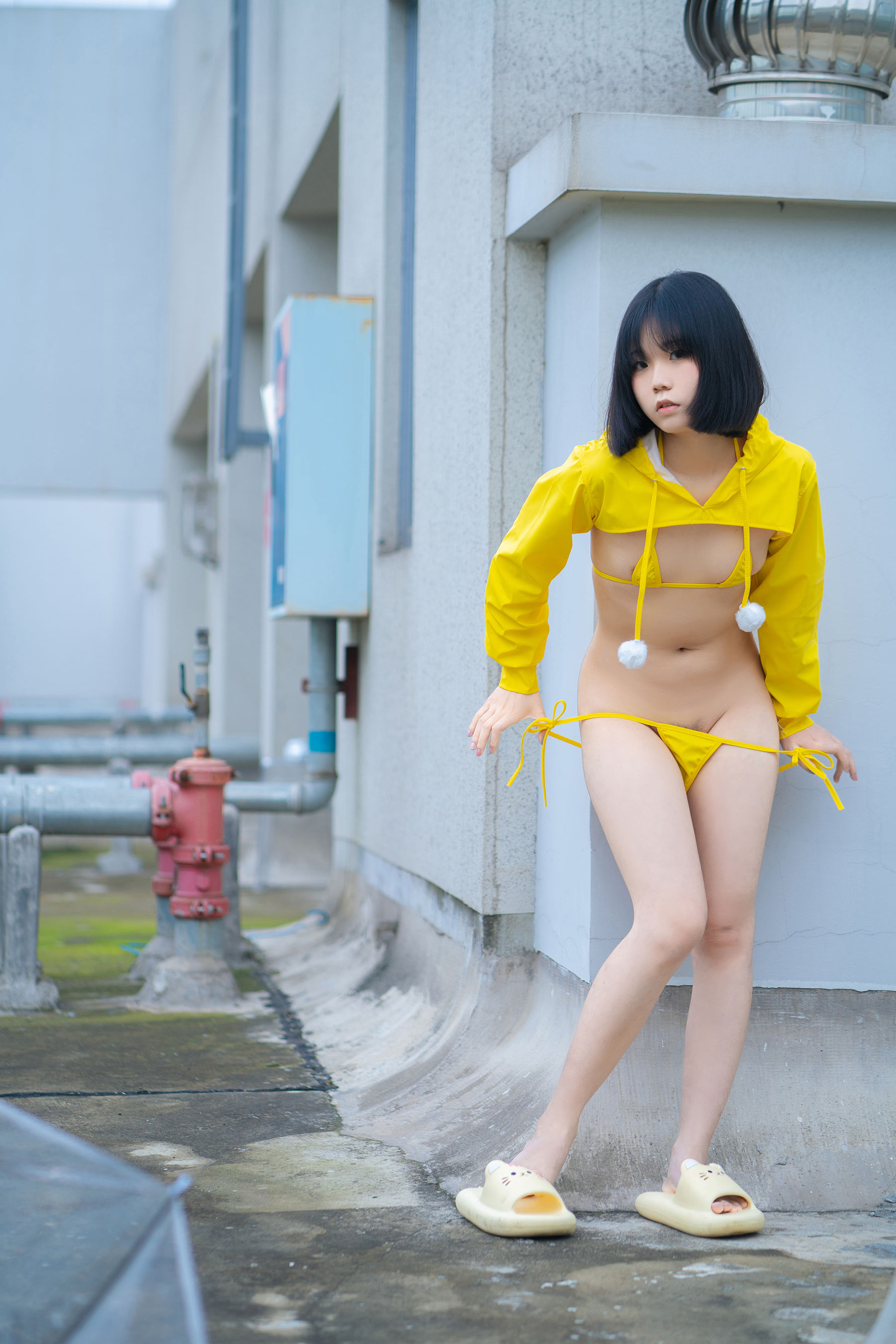 一只小栗奈 - 天台小雨衣  第8张