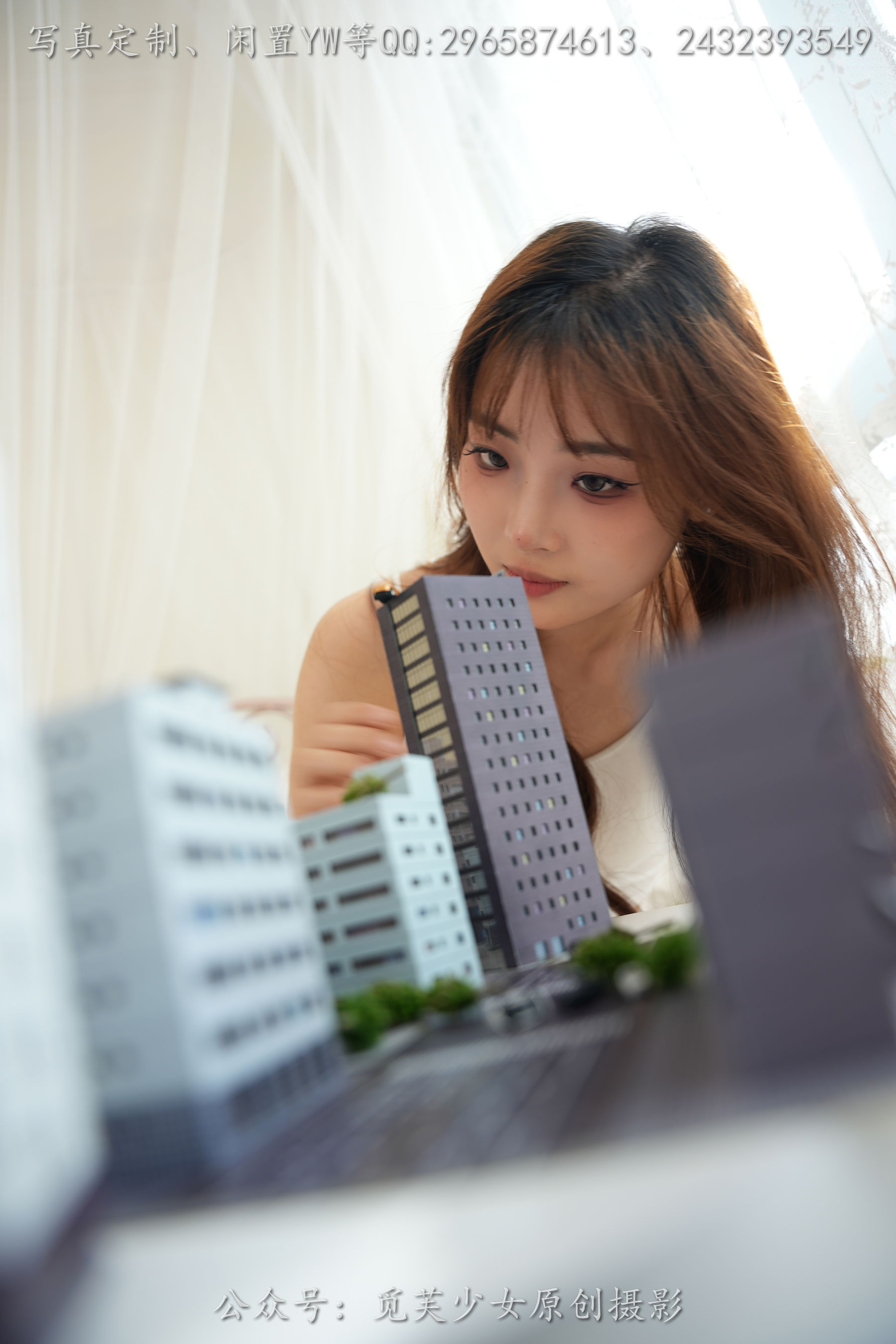 [觅芙少女] NO.263 晓晓 -梦境误入小人国，化身巨人少女  第44张