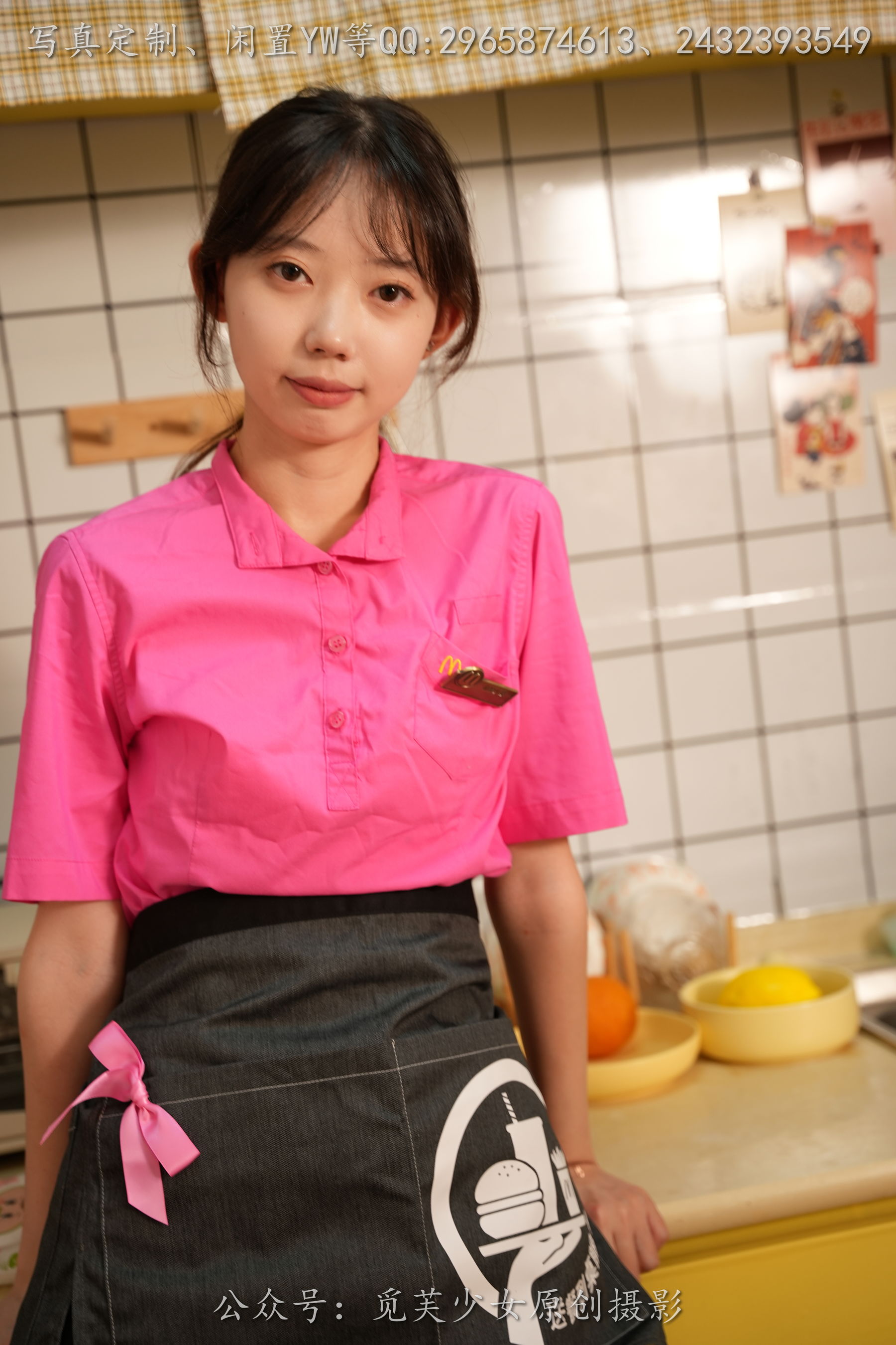 [觅芙少女] NO.261 若若 -麦麦小粉制服真的超甜  第52张