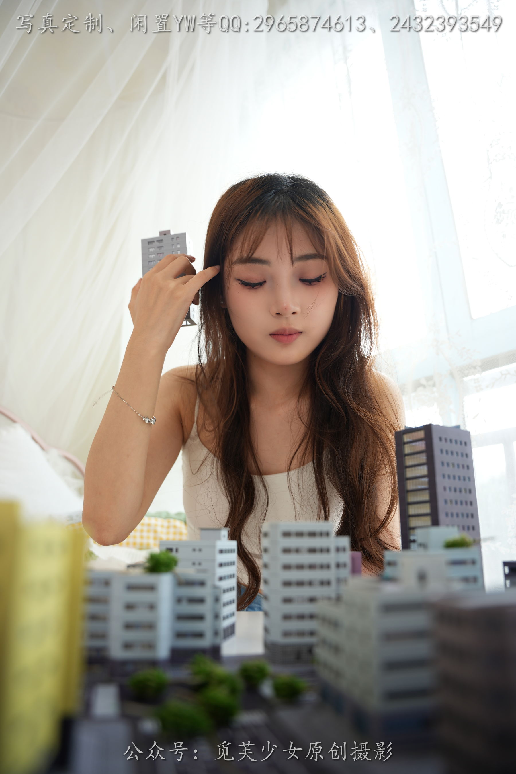[觅芙少女] NO.263 晓晓 -梦境误入小人国，化身巨人少女  第6张