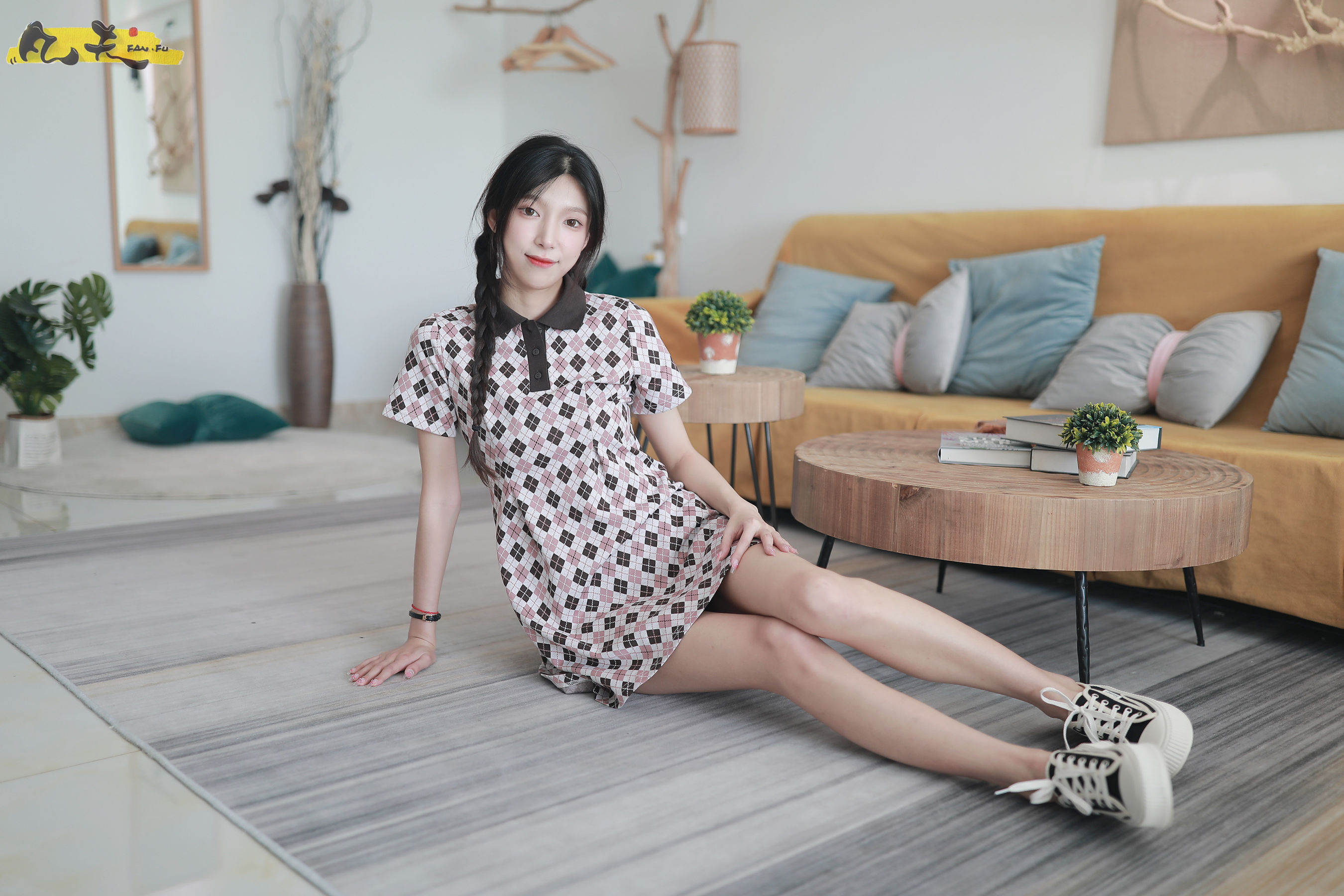 凡夫摄影 - 夏妹 板鞋白棉袜  第6张