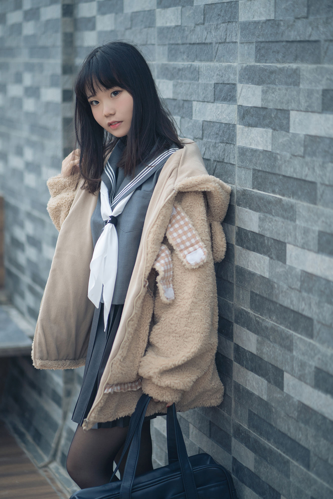 一只小栗奈 - 熊熊JK女友  第39张