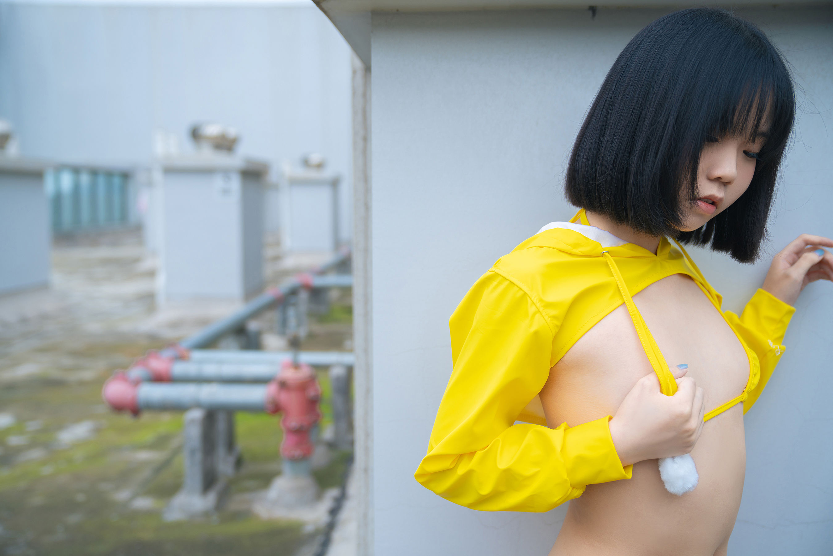 一只小栗奈 - 天台小雨衣  第6张