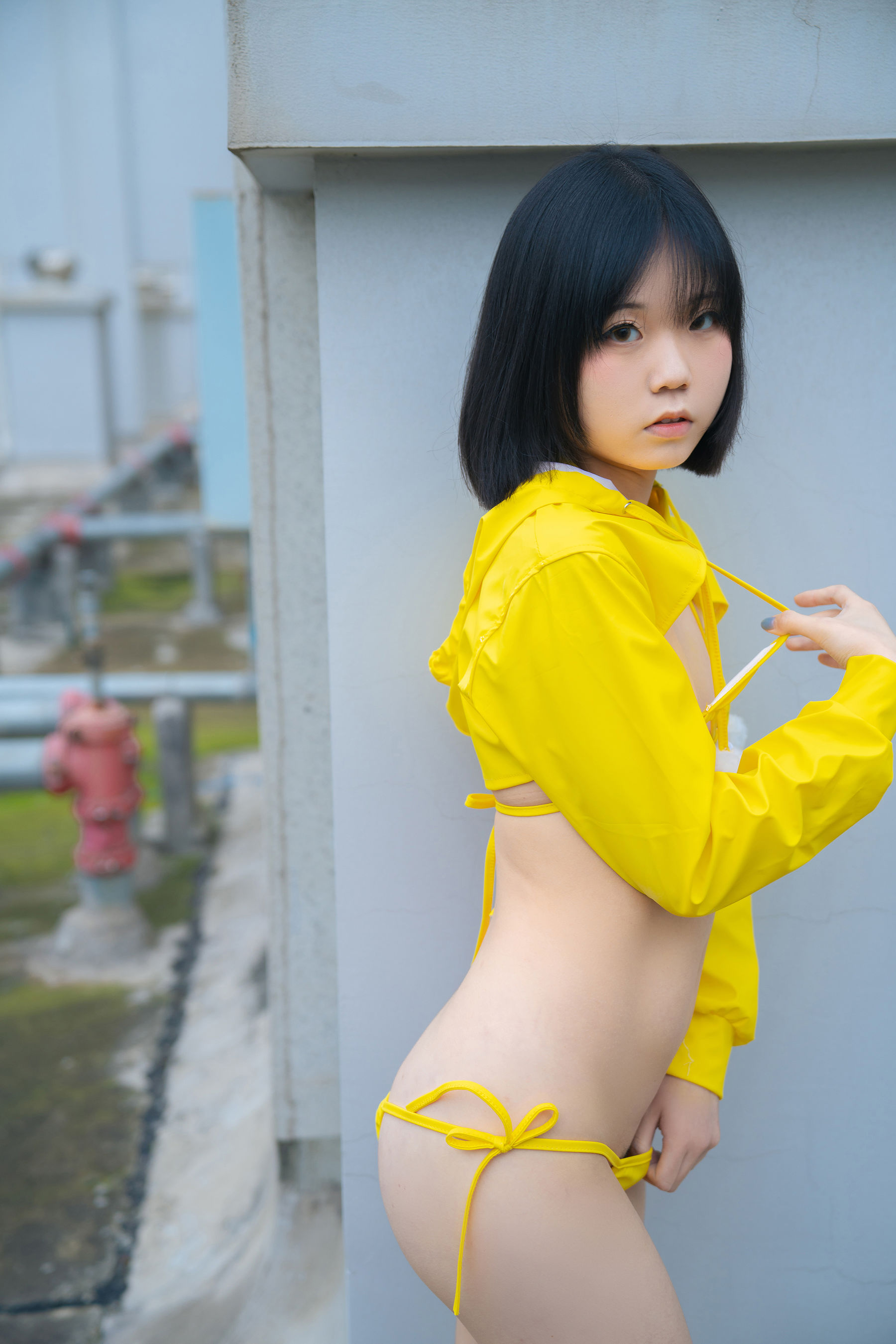一只小栗奈 - 天台小雨衣  第7张