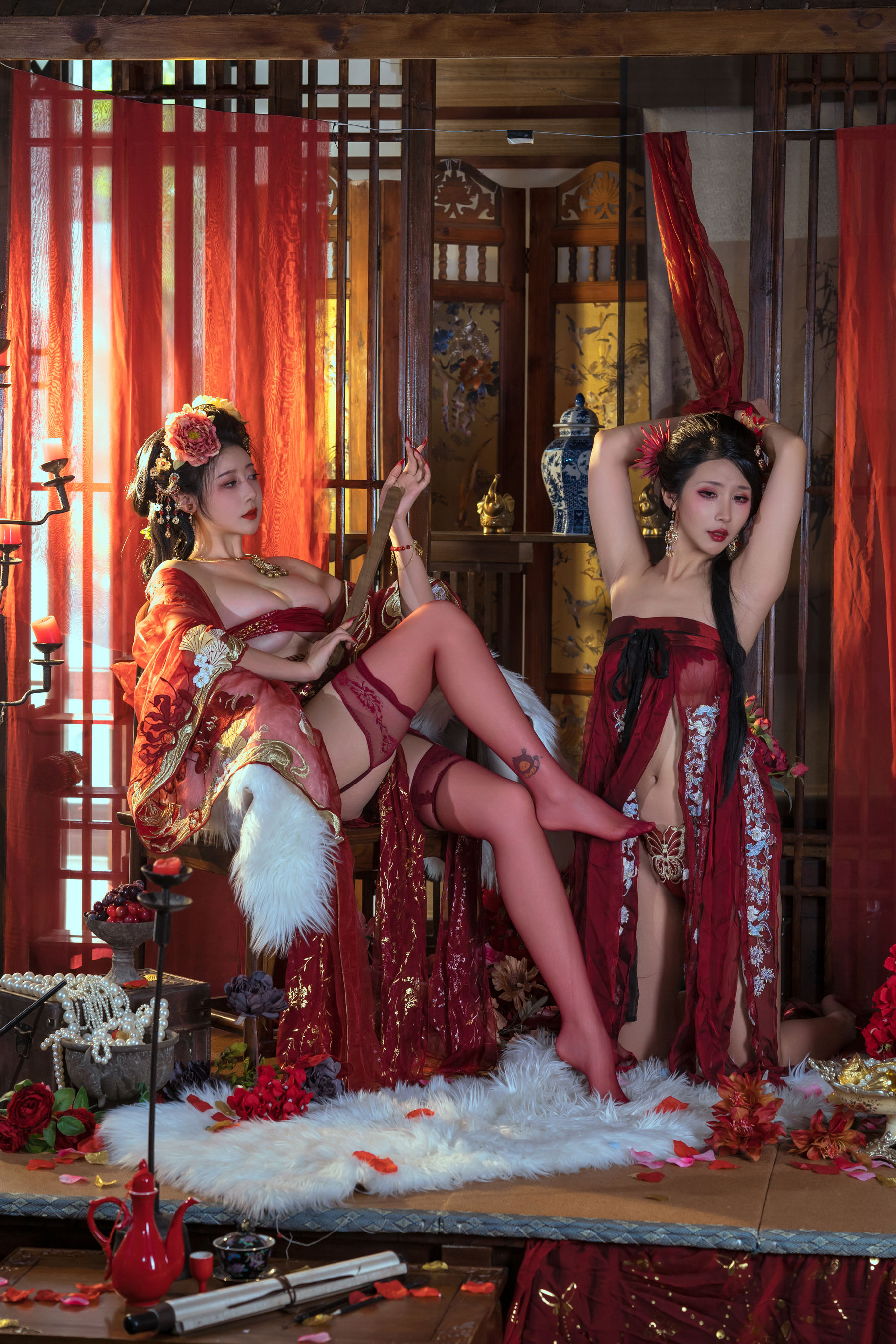 云溪溪&amp;奈汐酱nice - 奶桃 青楼韵事  第6张