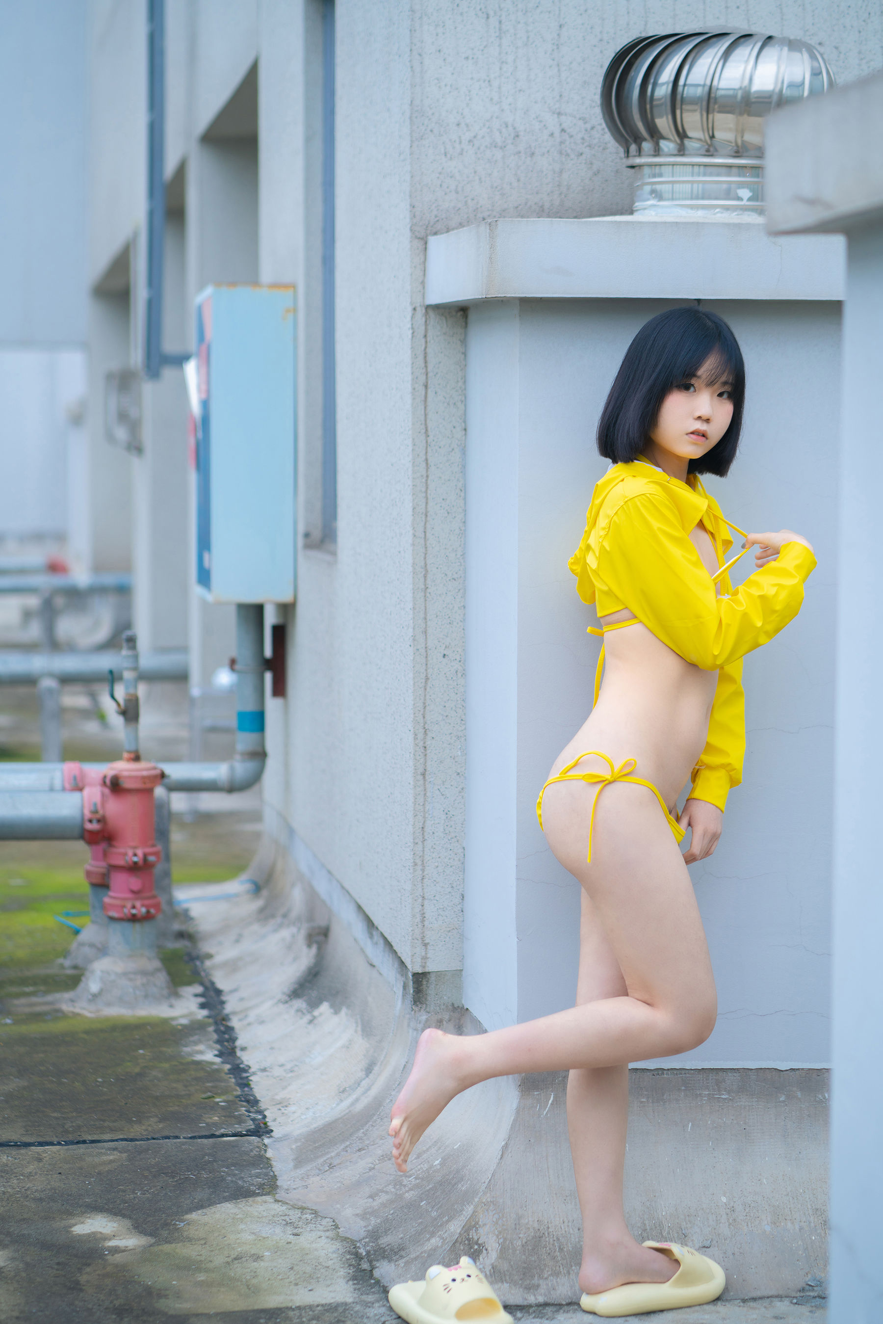 一只小栗奈 - 天台小雨衣  第7张