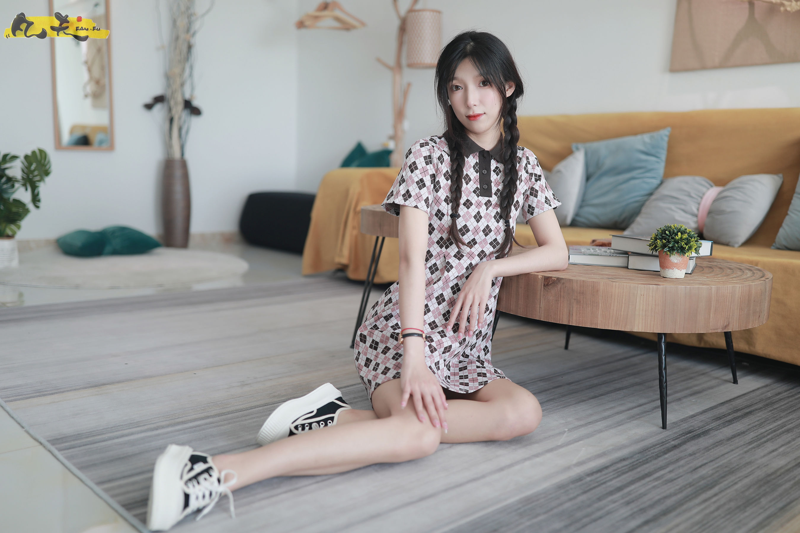 凡夫摄影 - 夏妹 板鞋白棉袜  第9张