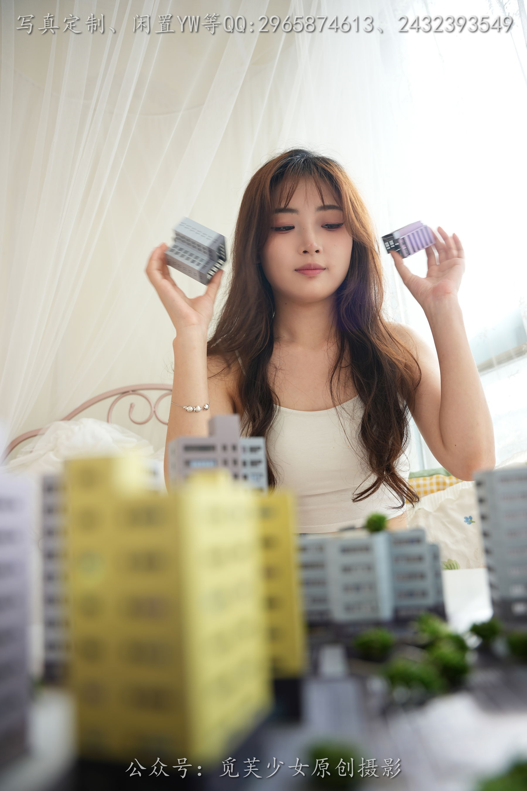 [觅芙少女] NO.263 晓晓 -梦境误入小人国，化身巨人少女  第56张