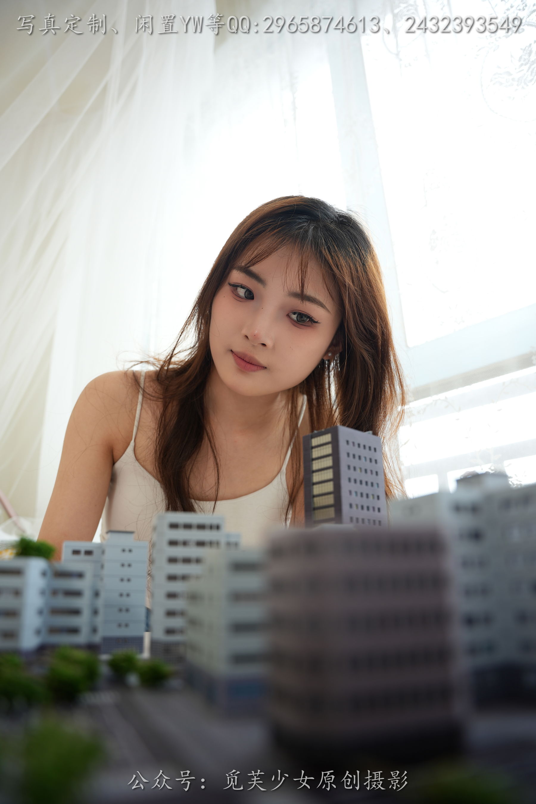 [觅芙少女] NO.263 晓晓 -梦境误入小人国，化身巨人少女  第3张