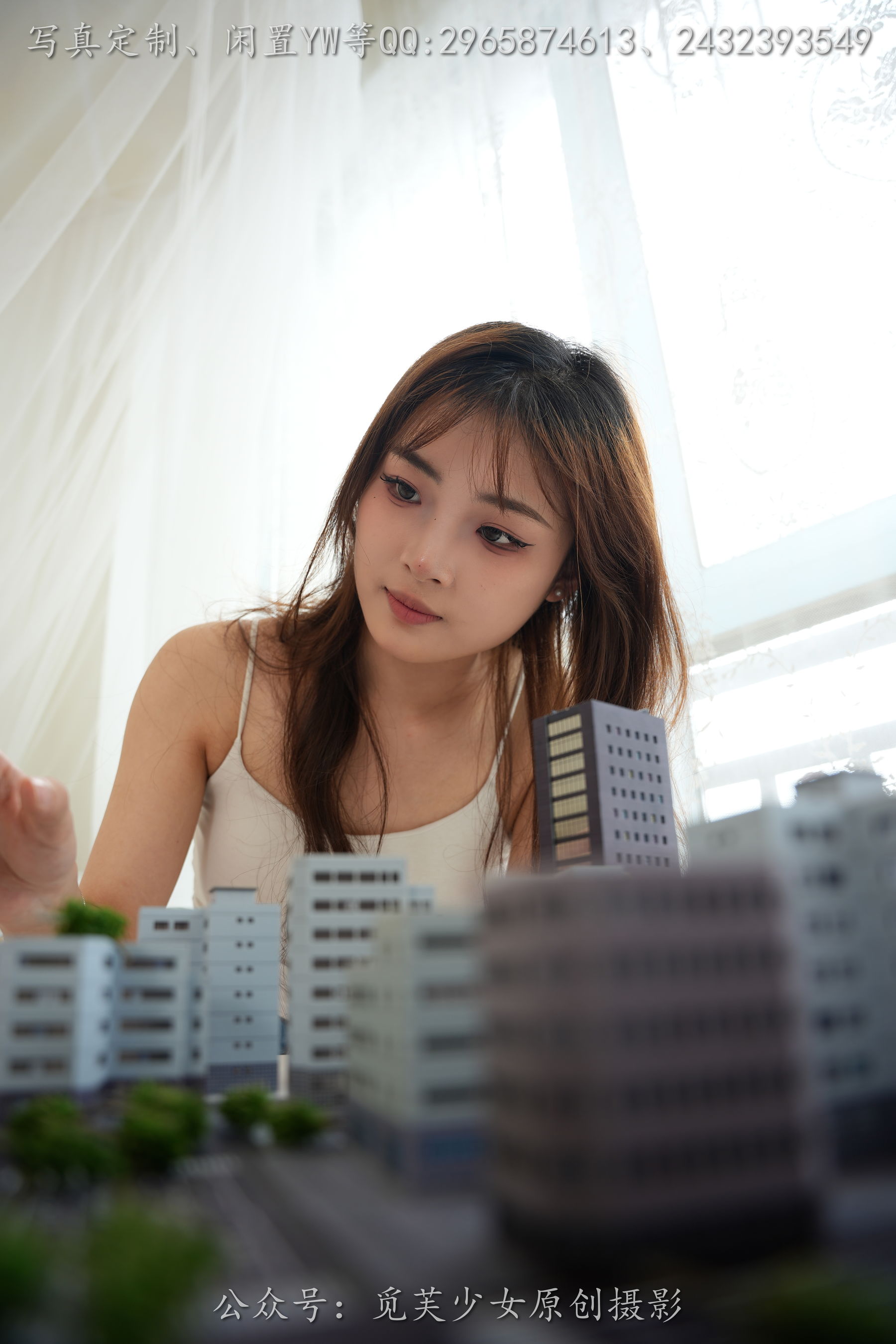 [觅芙少女] NO.263 晓晓 -梦境误入小人国，化身巨人少女  第3张