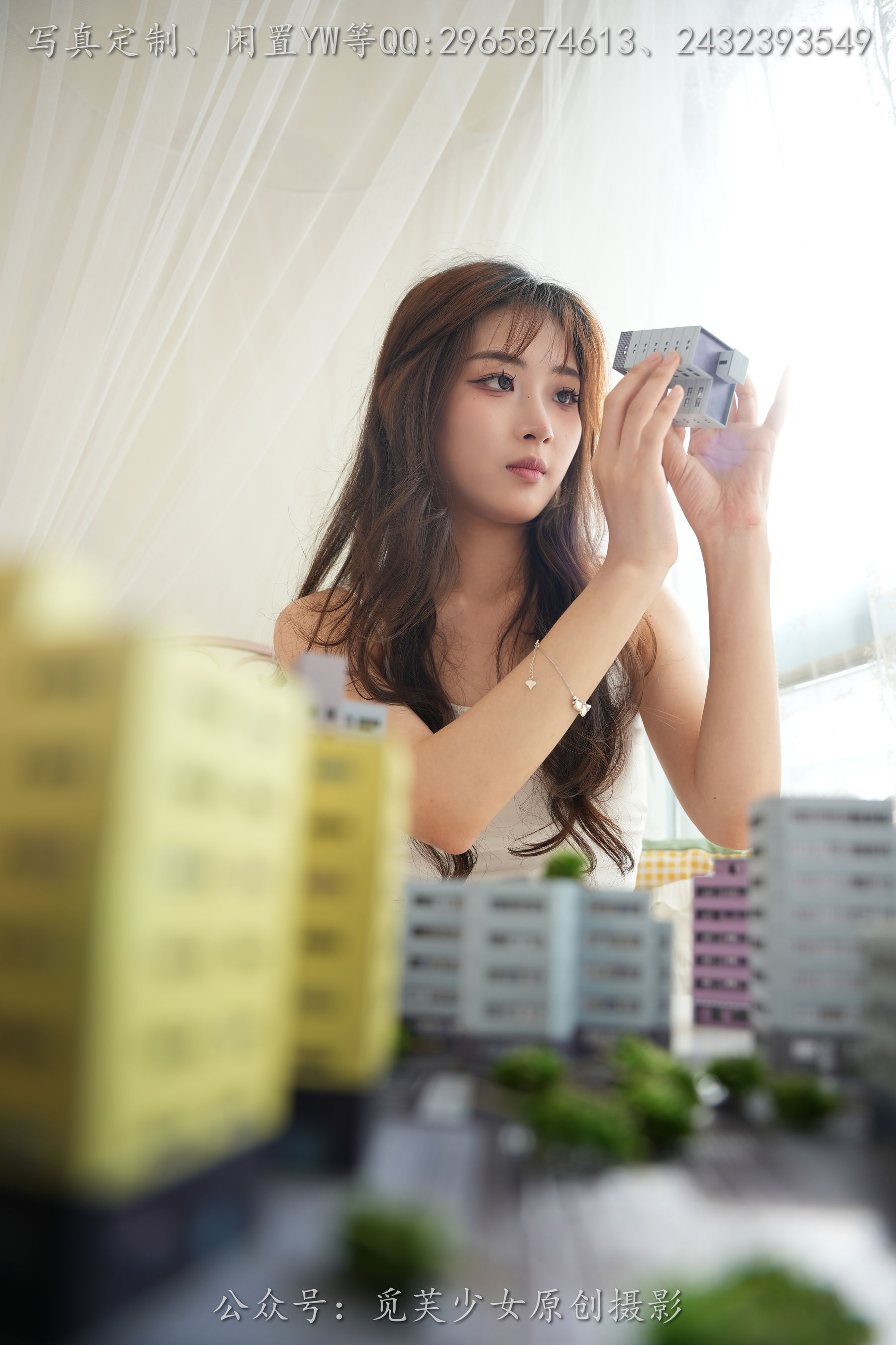 [觅芙少女] NO.263 晓晓 -梦境误入小人国，化身巨人少女  第57张