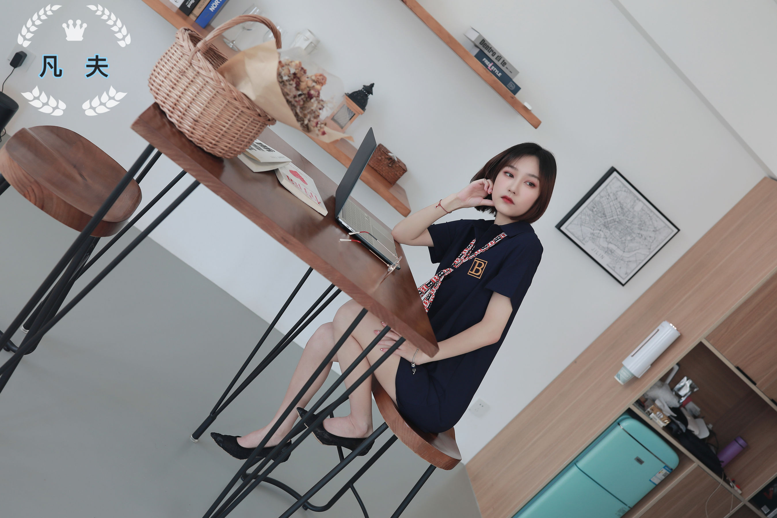 凡夫摄影 - 子轩 连衣裙高跟美足  第92张