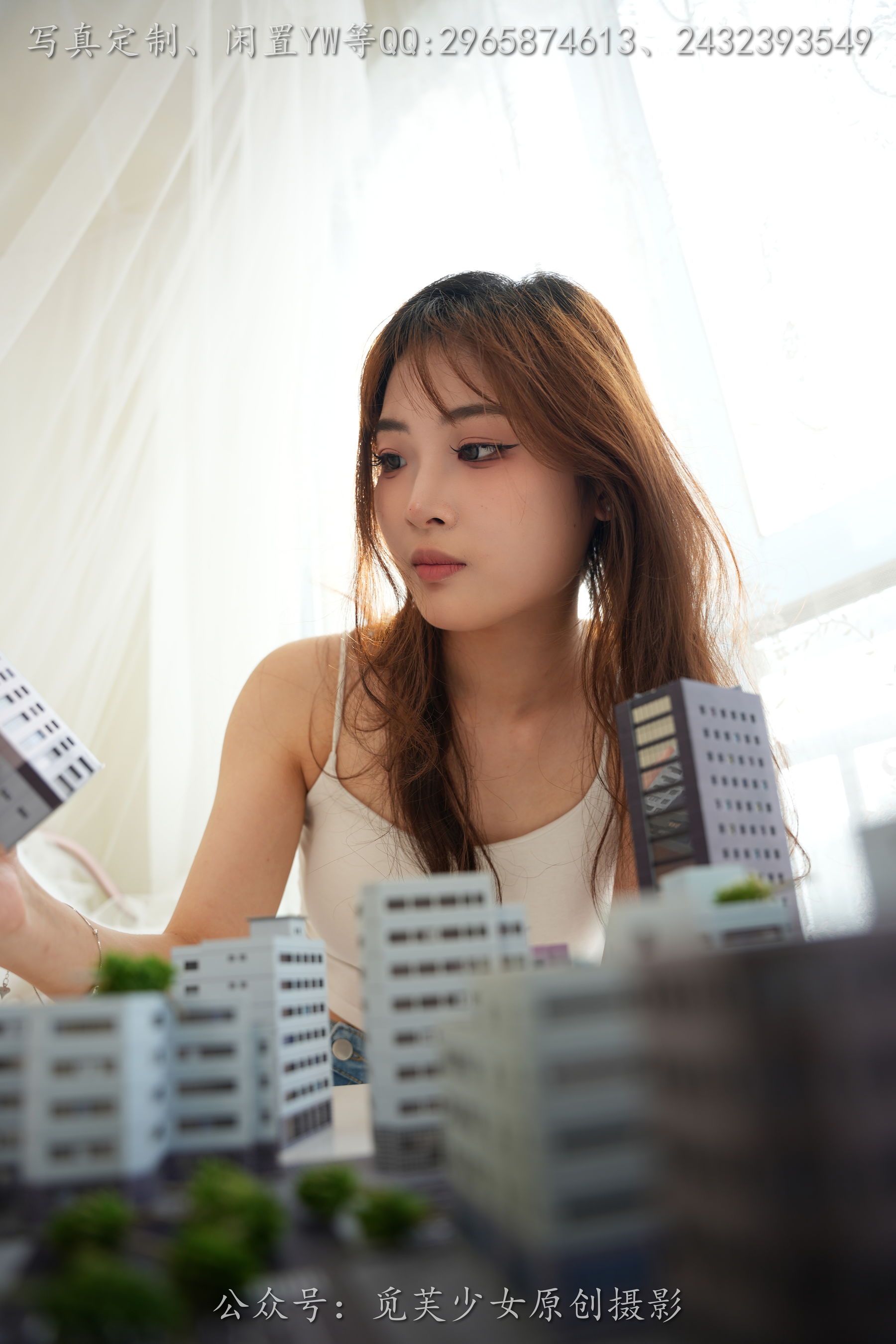 [觅芙少女] NO.263 晓晓 -梦境误入小人国，化身巨人少女  第5张