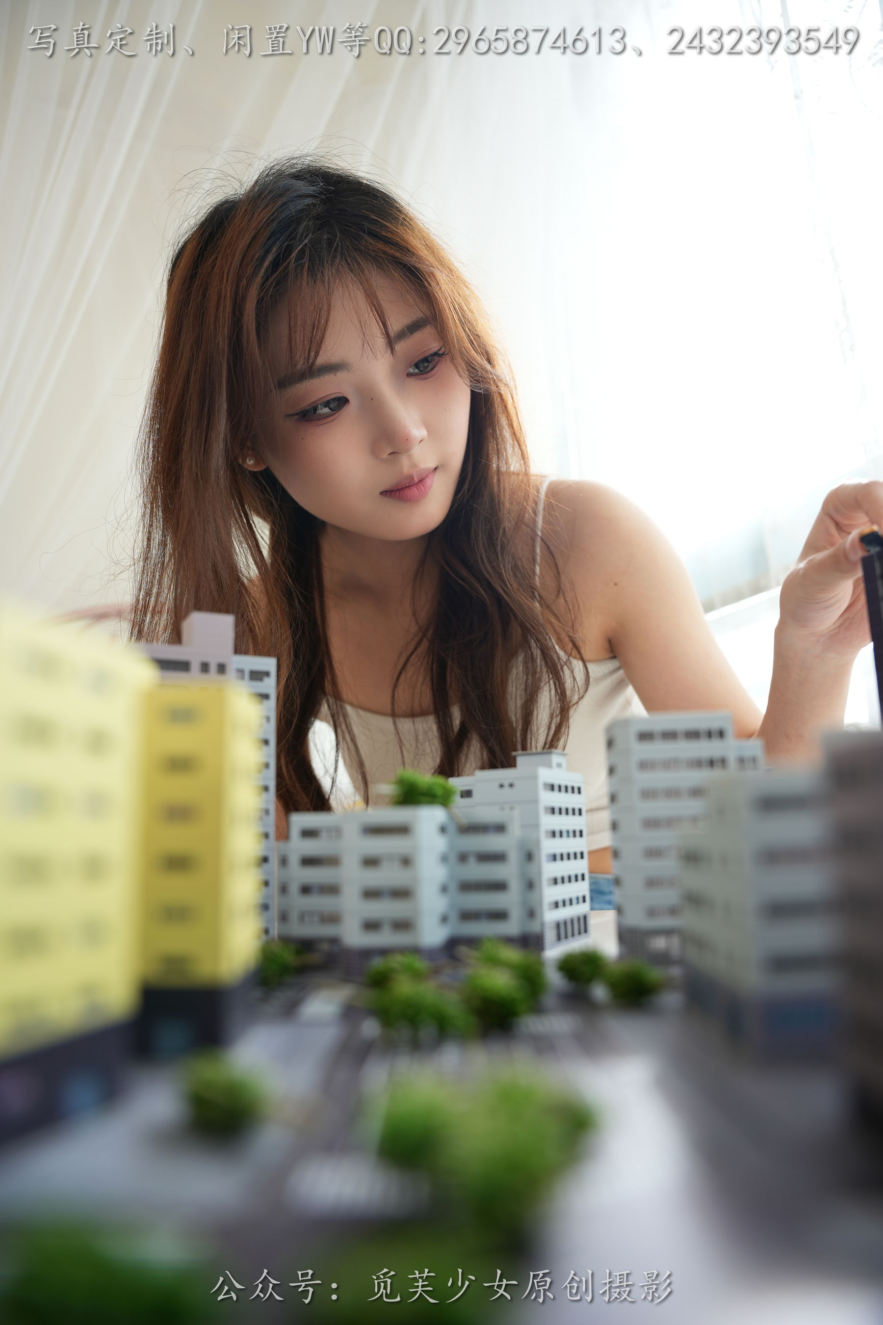 [觅芙少女] NO.263 晓晓 -梦境误入小人国，化身巨人少女  第8张