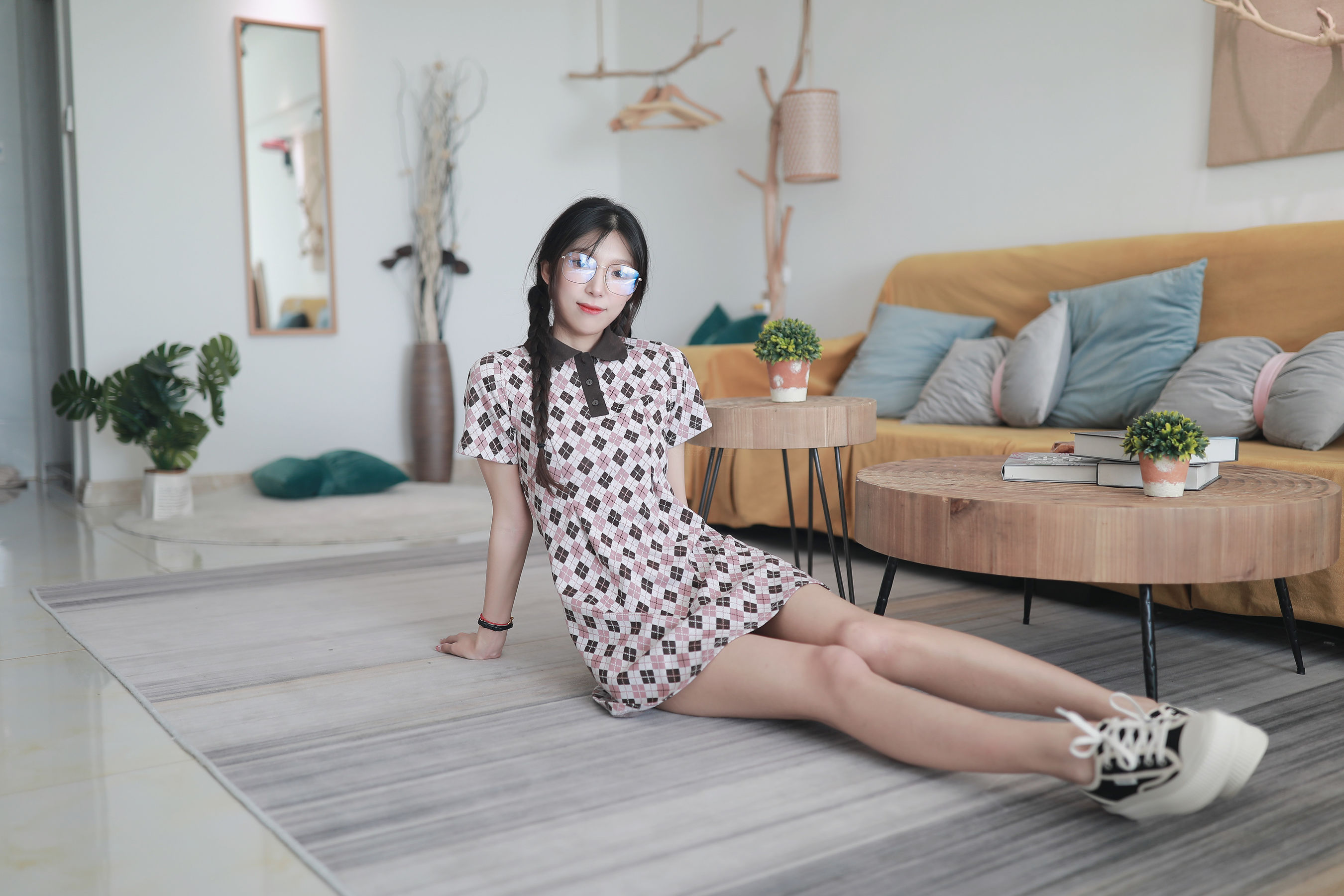 凡夫摄影 - 夏妹 板鞋白棉袜  第6张