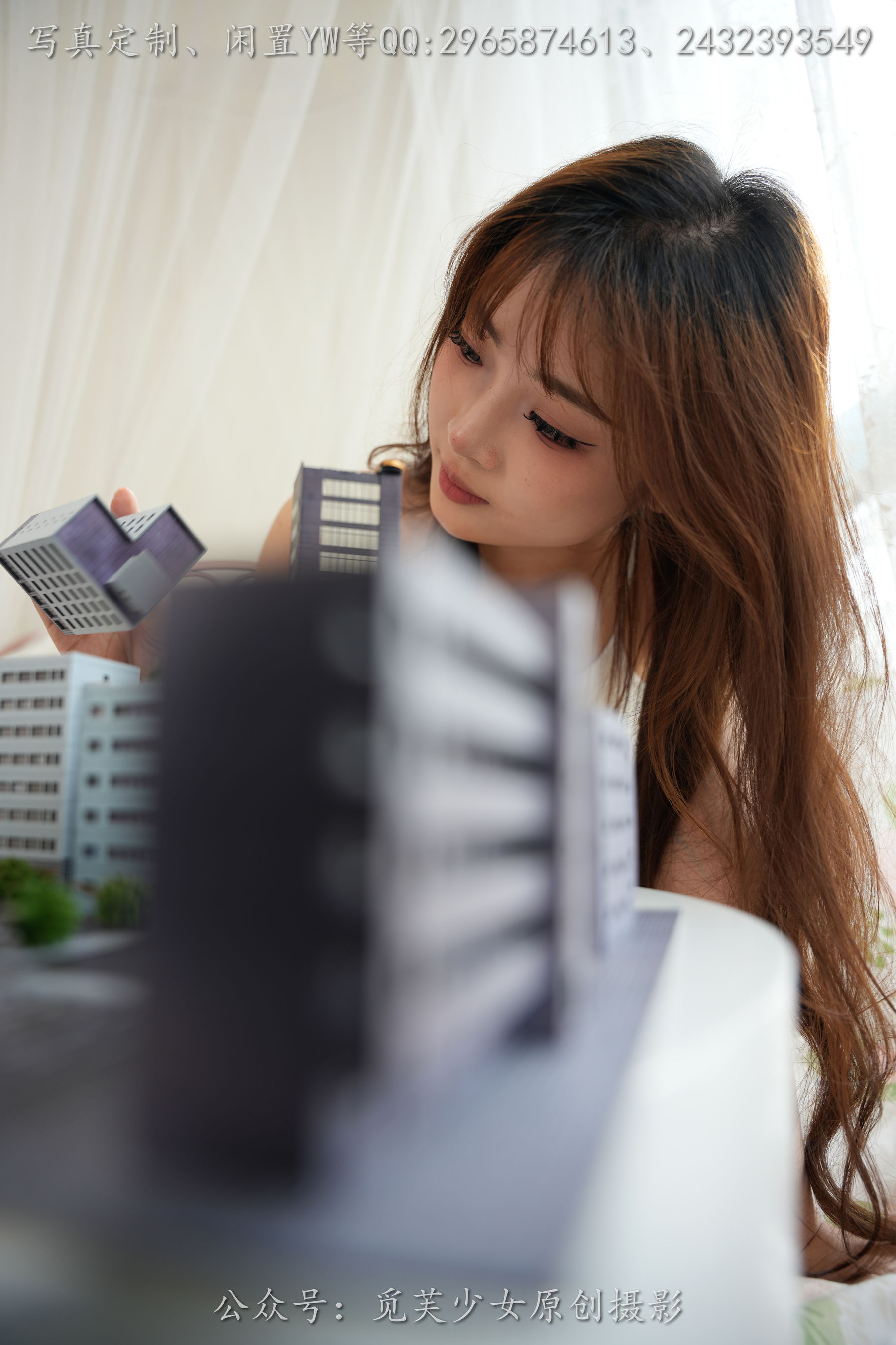 [觅芙少女] NO.263 晓晓 -梦境误入小人国，化身巨人少女  第51张
