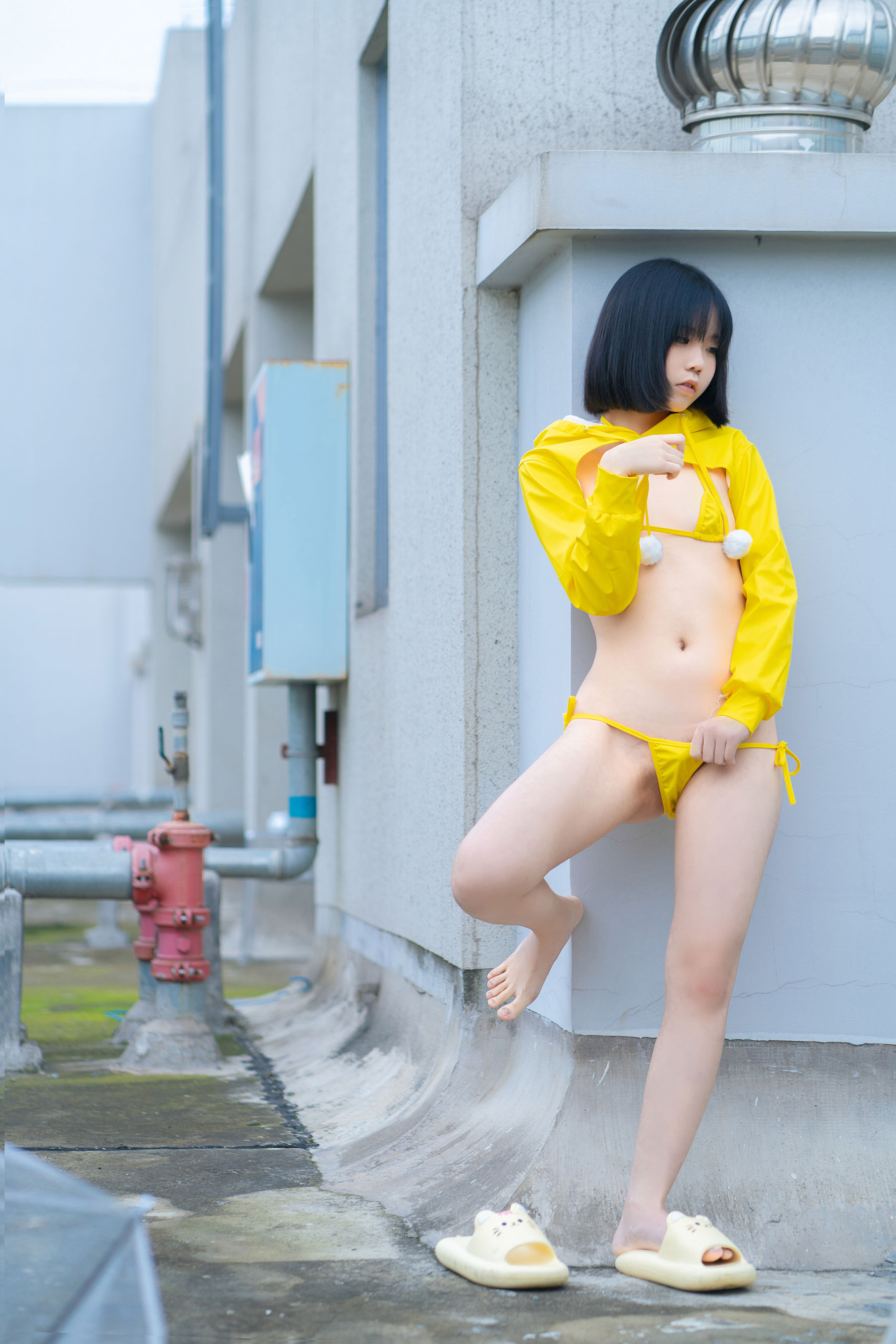 一只小栗奈 - 天台小雨衣  第8张