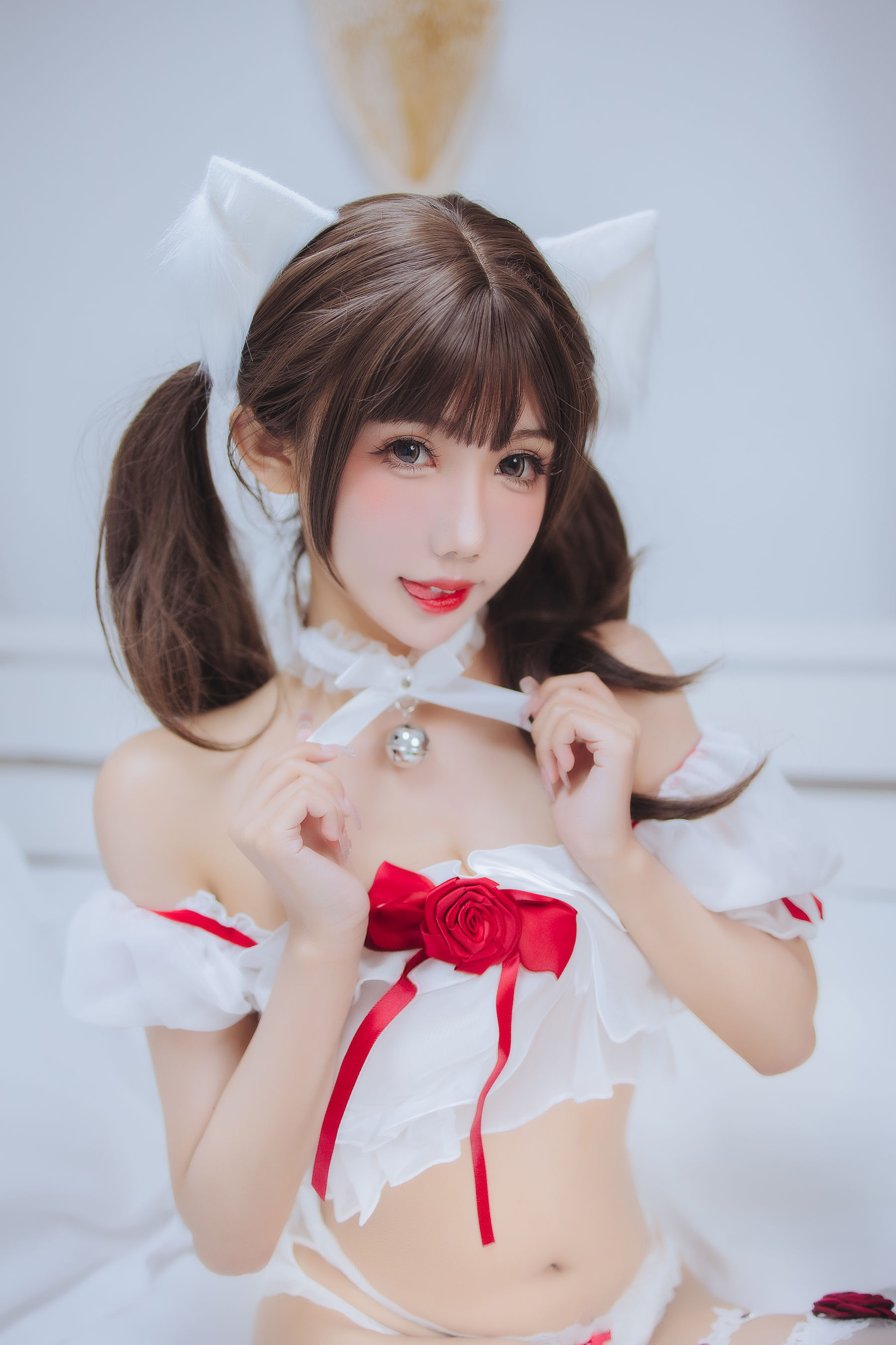 仙女月 - 白猫少女  第1张