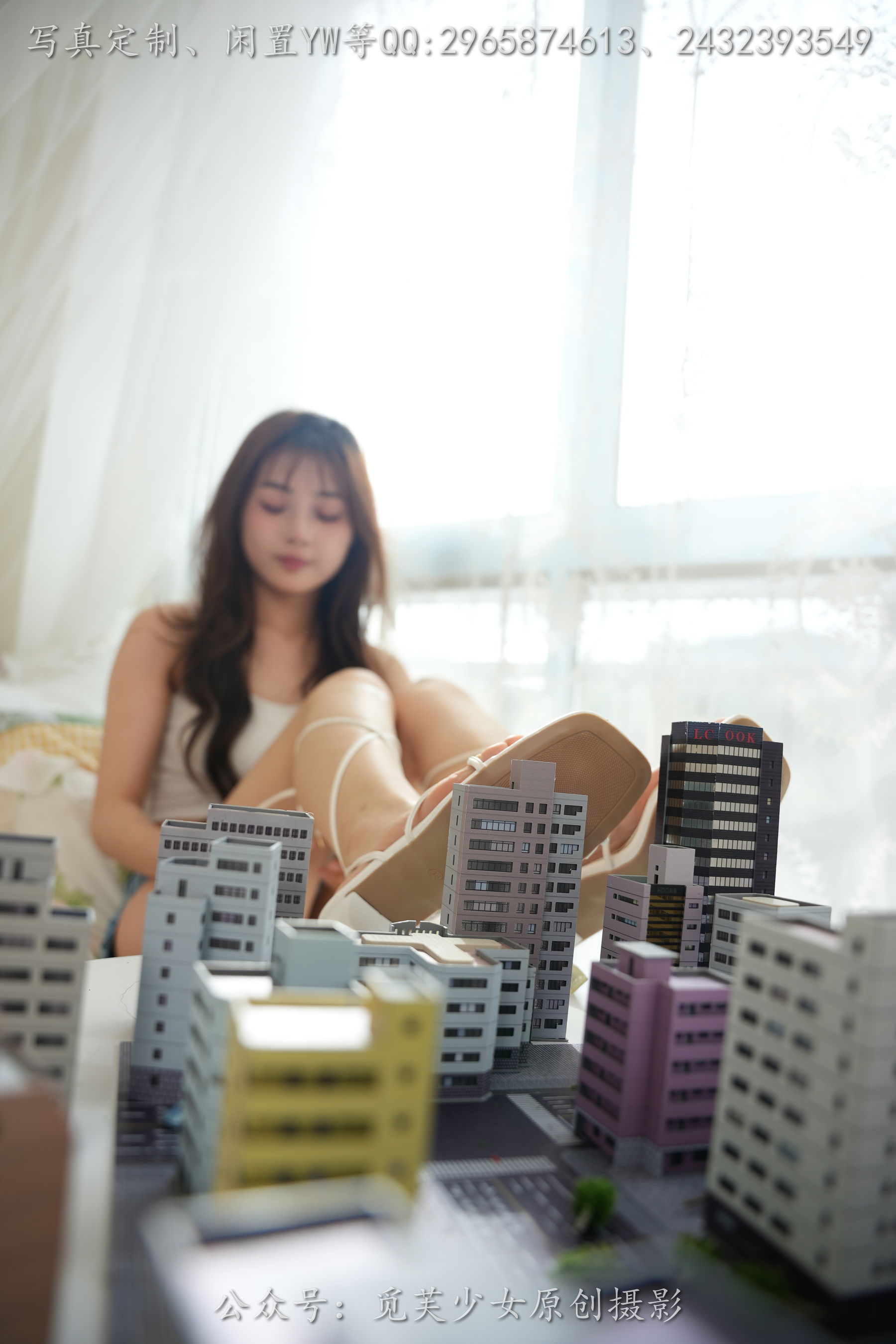 [觅芙少女] NO.263 晓晓 -梦境误入小人国，化身巨人少女  第124张