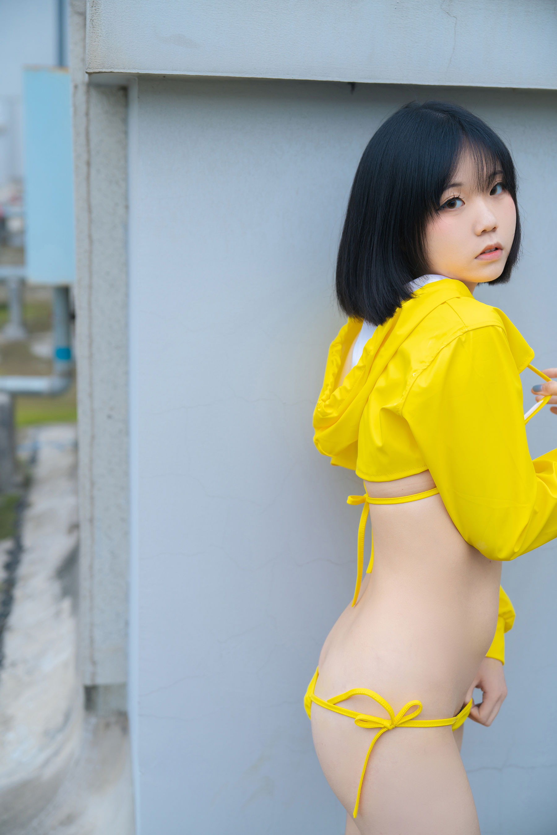 一只小栗奈 - 天台小雨衣  第6张