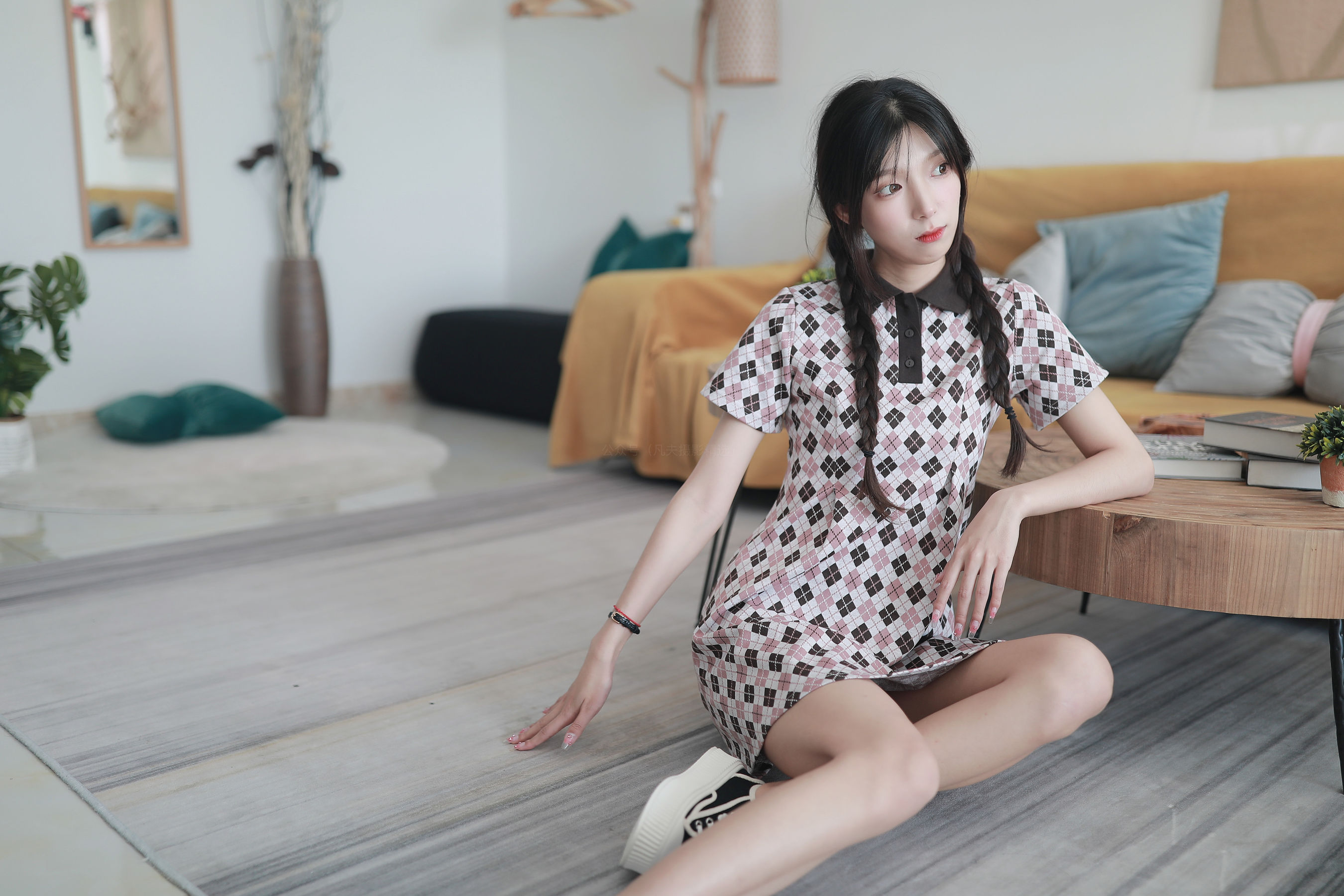 凡夫摄影 - 夏妹 板鞋白棉袜  第10张