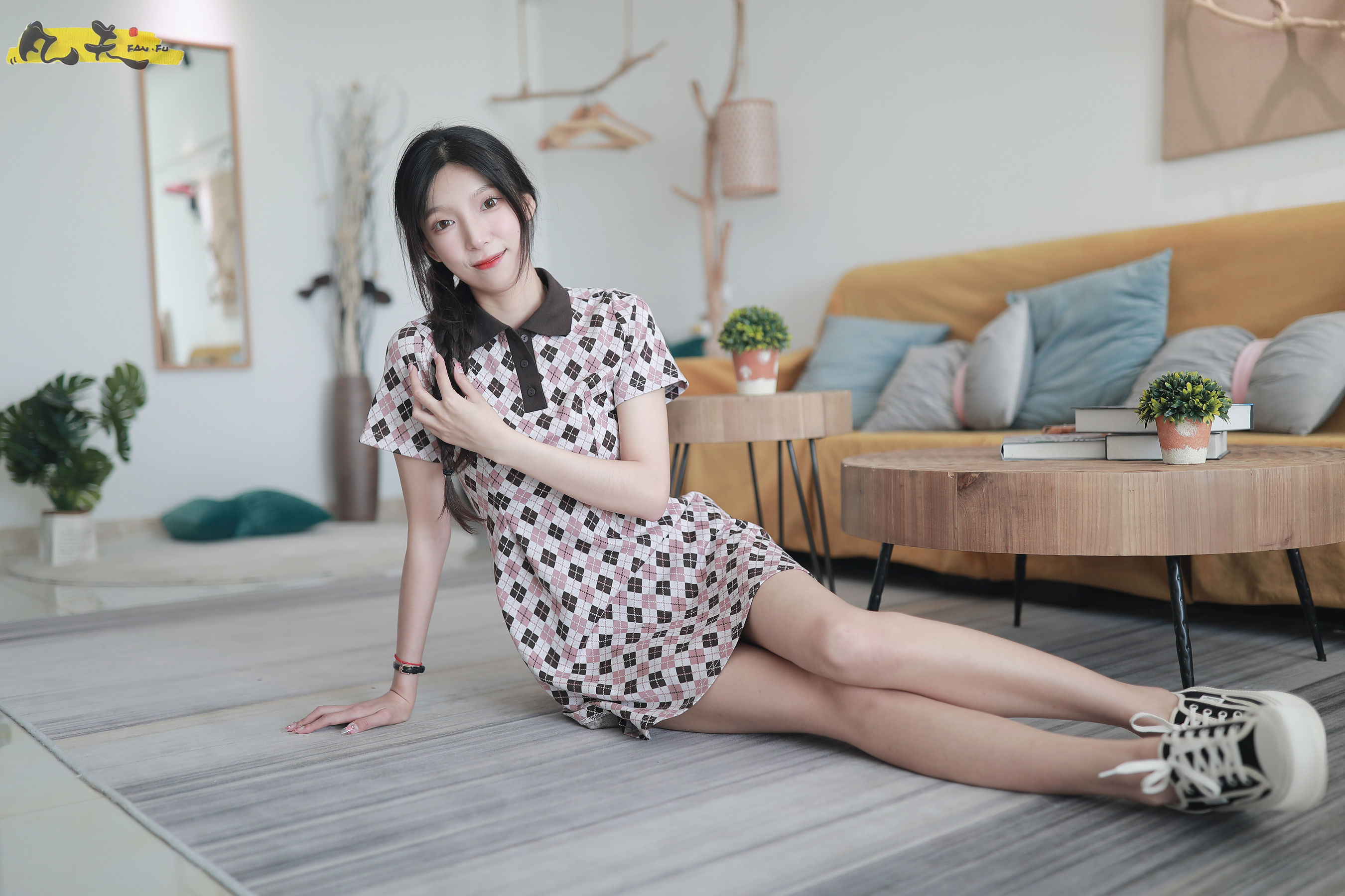 凡夫摄影 - 夏妹 板鞋白棉袜  第6张
