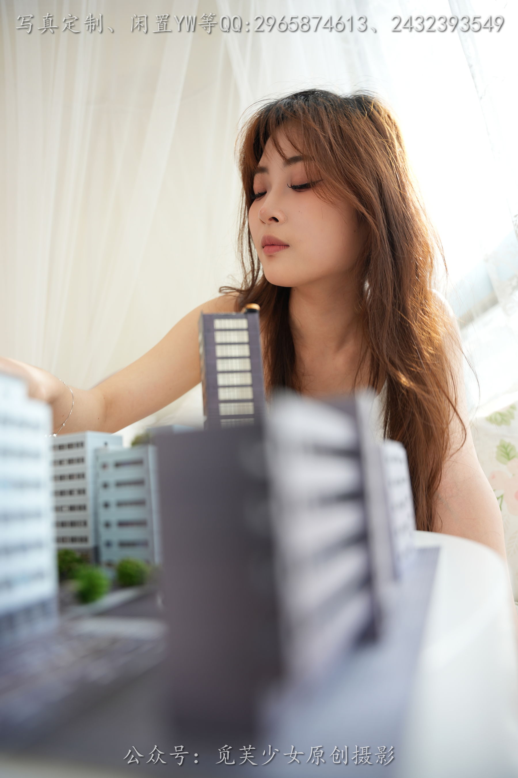 [觅芙少女] NO.263 晓晓 -梦境误入小人国，化身巨人少女  第53张