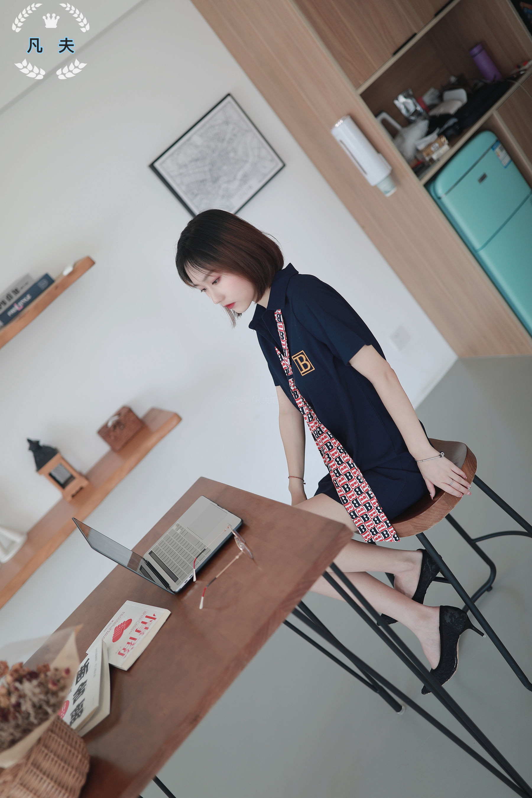 凡夫摄影 - 子轩 连衣裙高跟美足  第101张