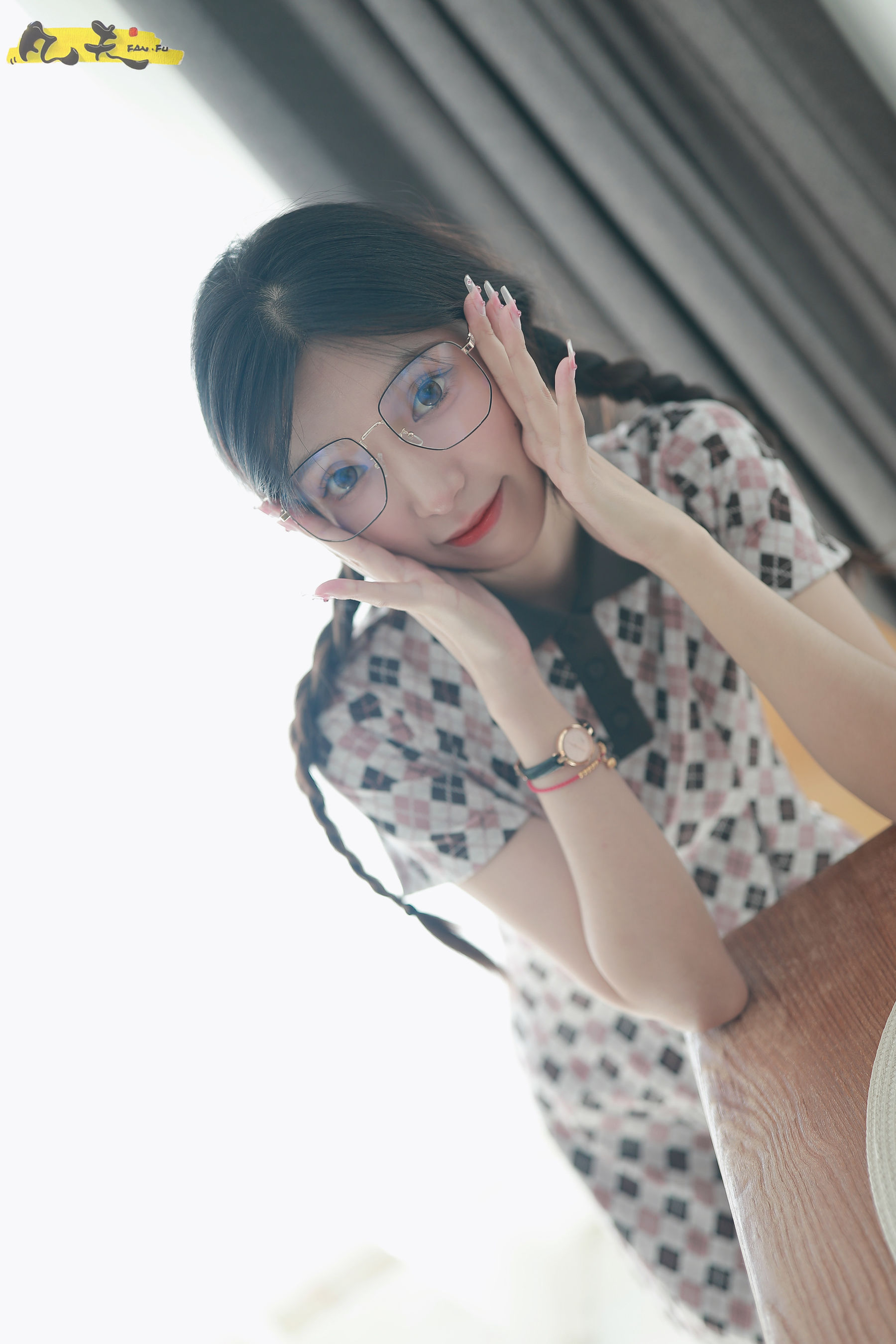 凡夫摄影 - 夏妹 板鞋白棉袜  第5张