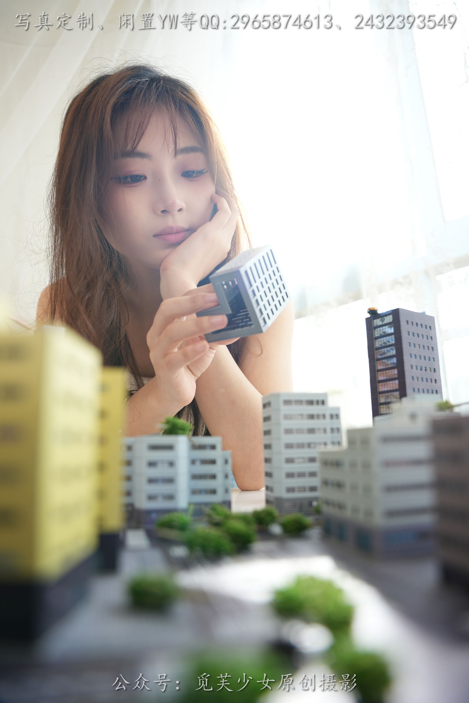 [觅芙少女] NO.263 晓晓 -梦境误入小人国，化身巨人少女  第42张