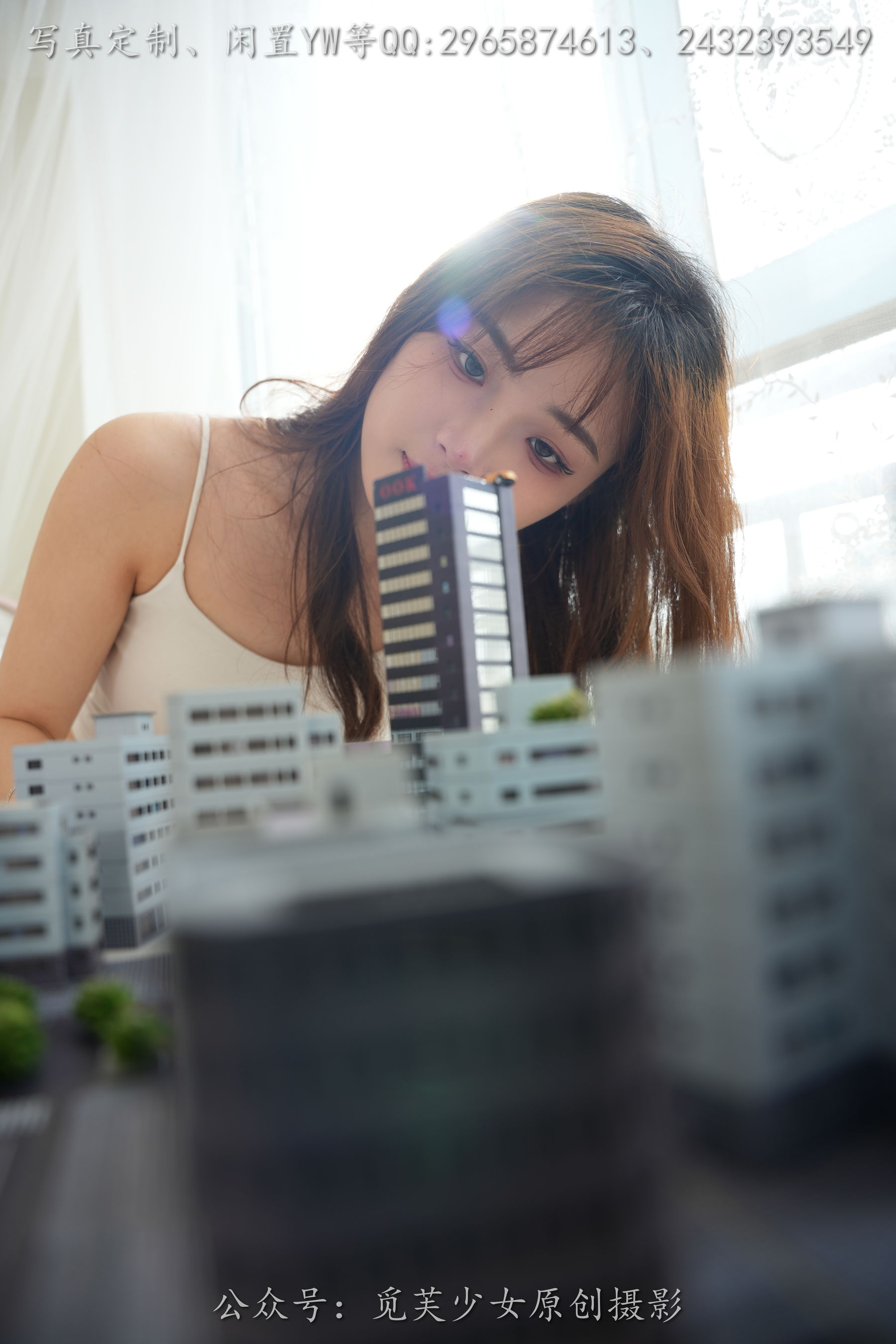 [觅芙少女] NO.263 晓晓 -梦境误入小人国，化身巨人少女  第48张