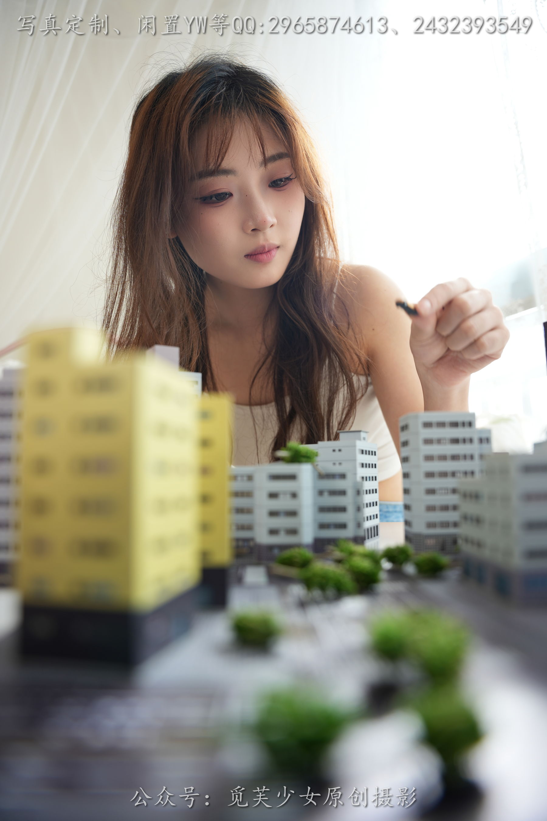 [觅芙少女] NO.263 晓晓 -梦境误入小人国，化身巨人少女  第8张