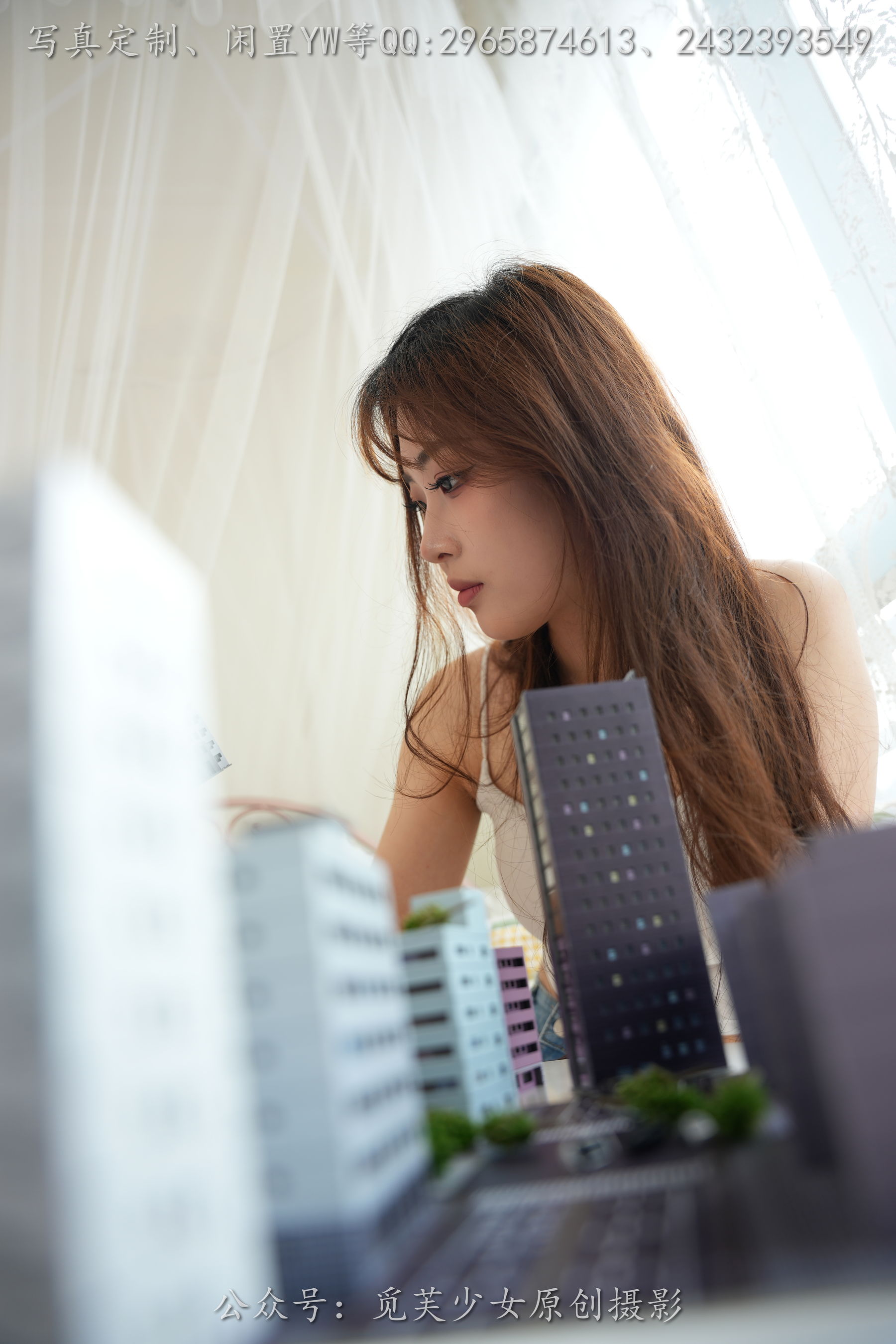 [觅芙少女] NO.263 晓晓 -梦境误入小人国，化身巨人少女  第5张