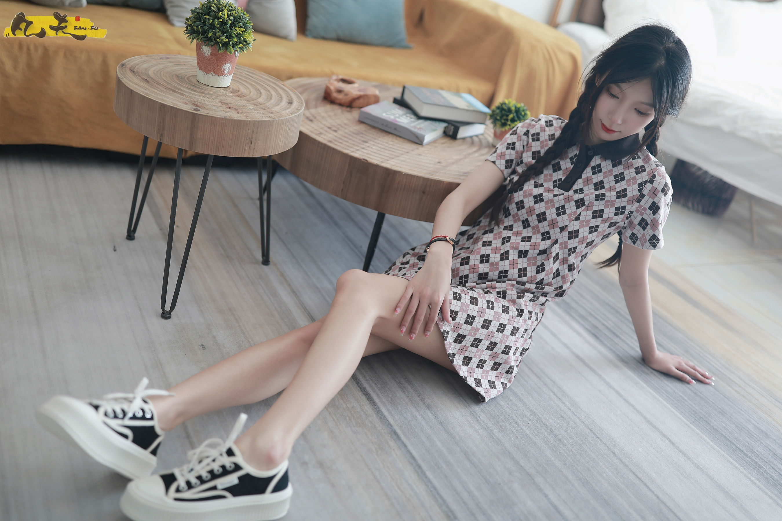 凡夫摄影 - 夏妹 板鞋白棉袜  第11张