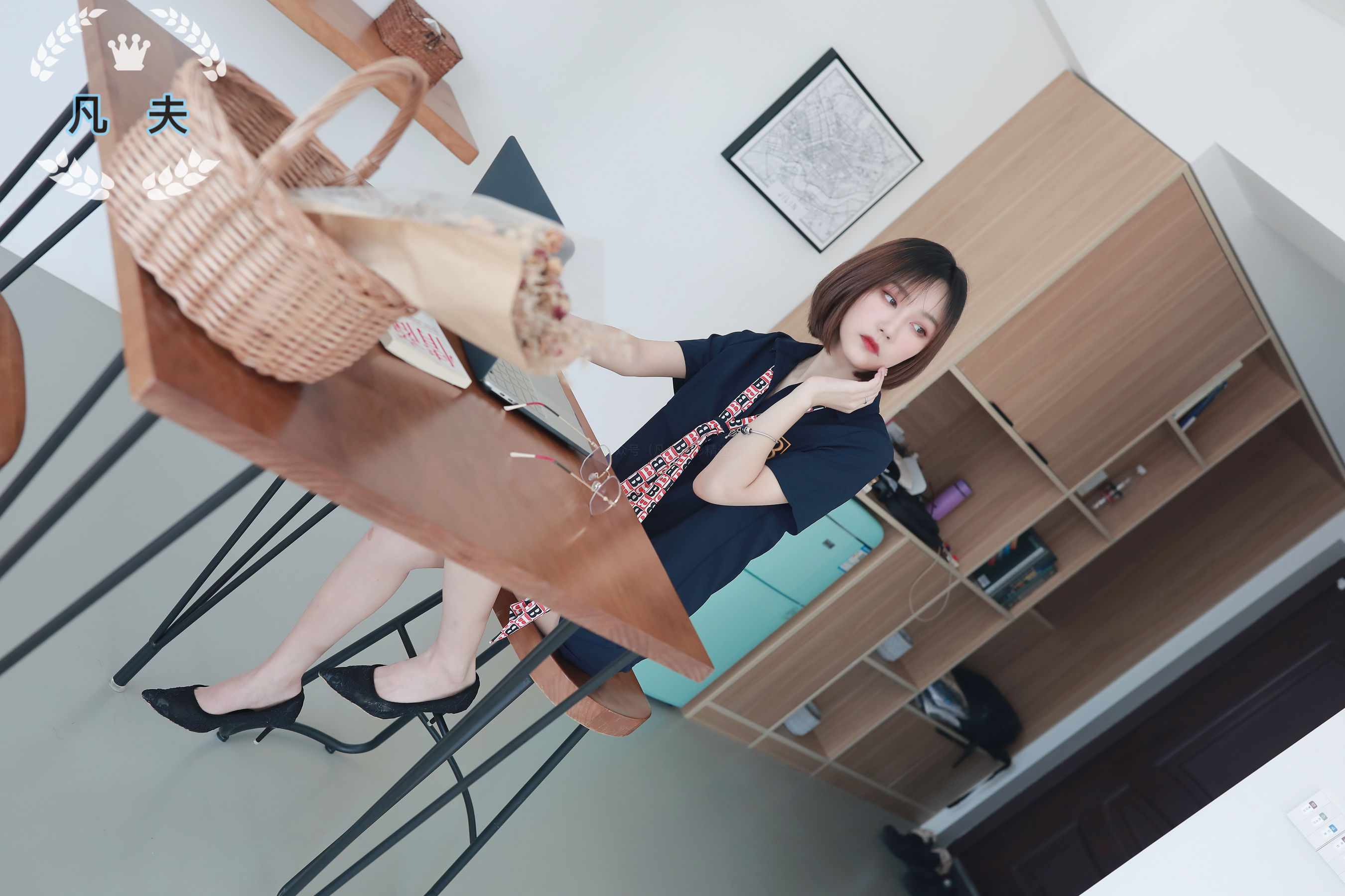 凡夫摄影 - 子轩 连衣裙高跟美足  第96张